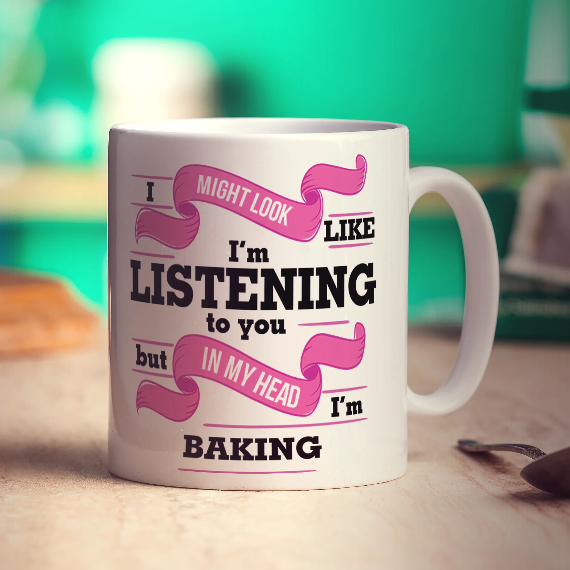 In My Head I'm Baking Mug - Image 2