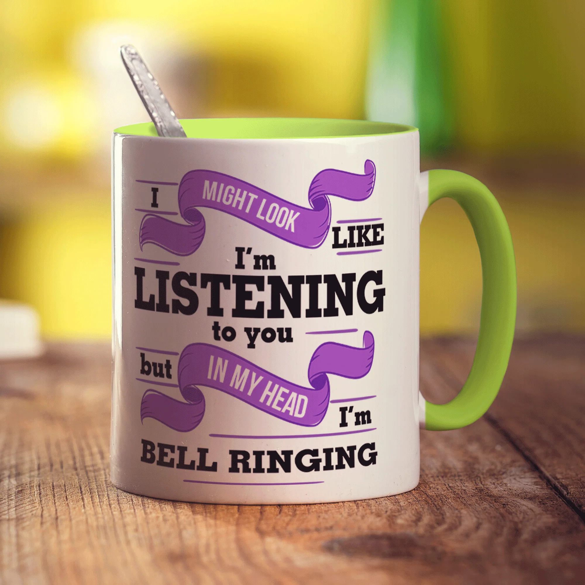 In My Head I'm Bell Ringing Mug - Image 4