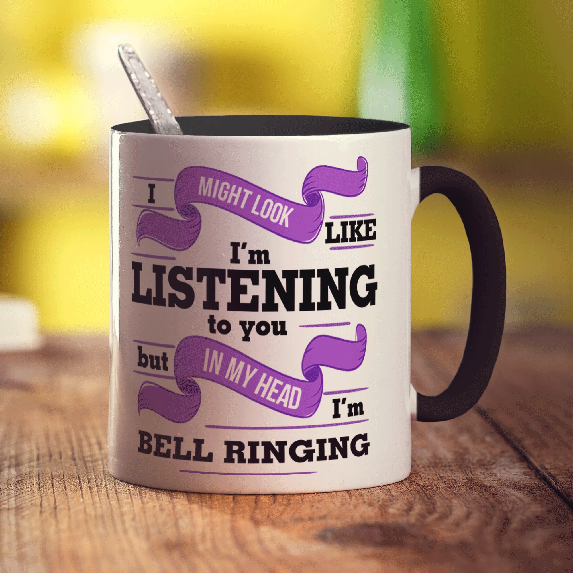 In My Head I'm Bell Ringing Mug - Image 7