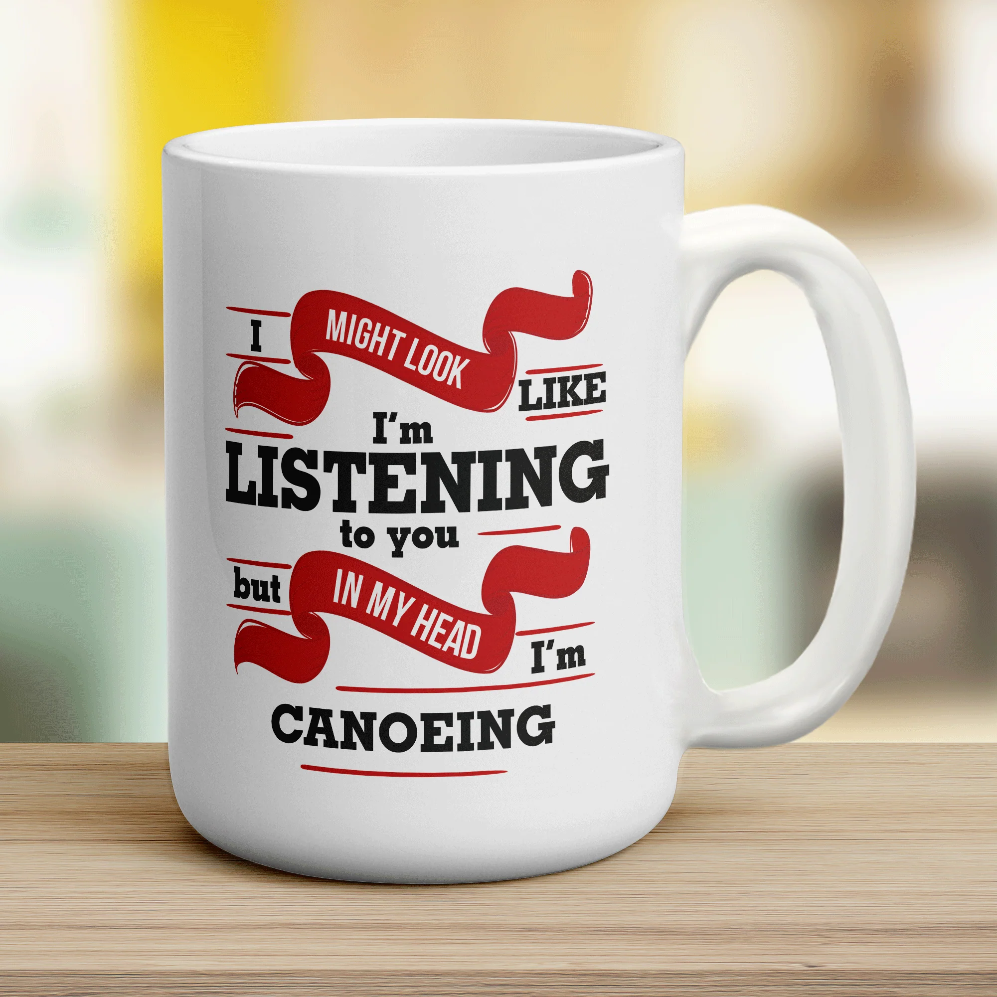 In My Head I'm Canoeing Mug - Image 10