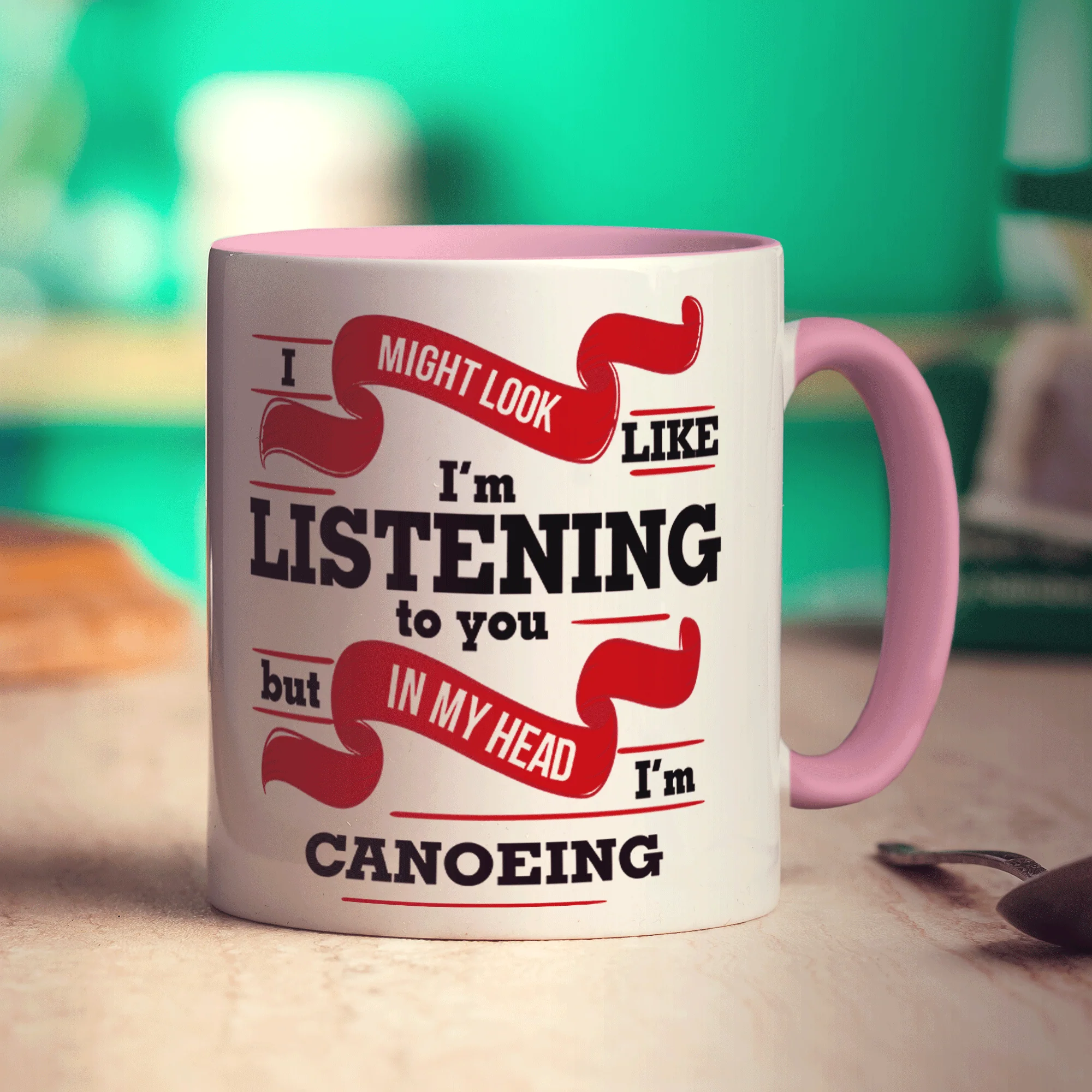 In My Head I'm Canoeing Mug - Image 7