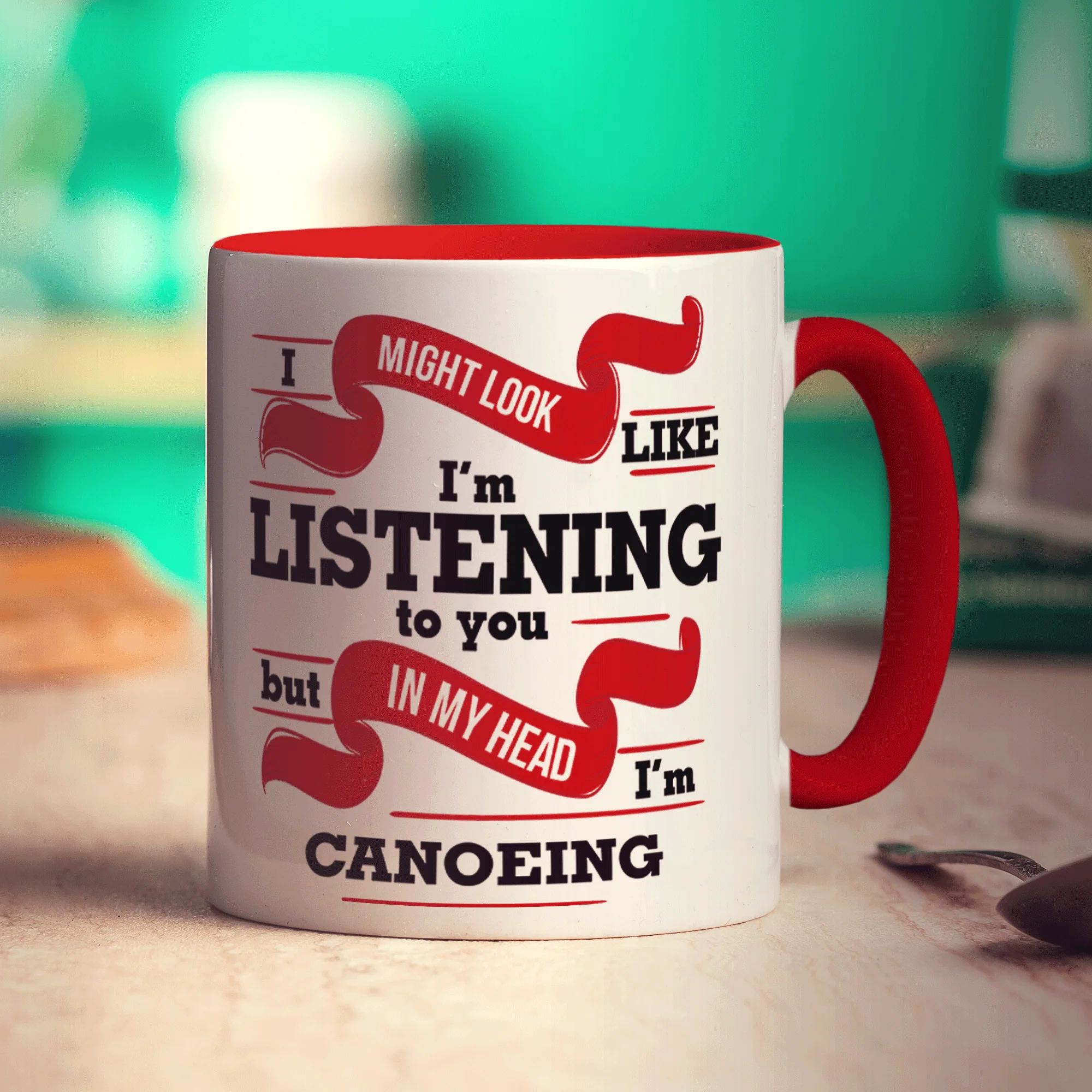 In My Head I'm Canoeing Mug - Image 9