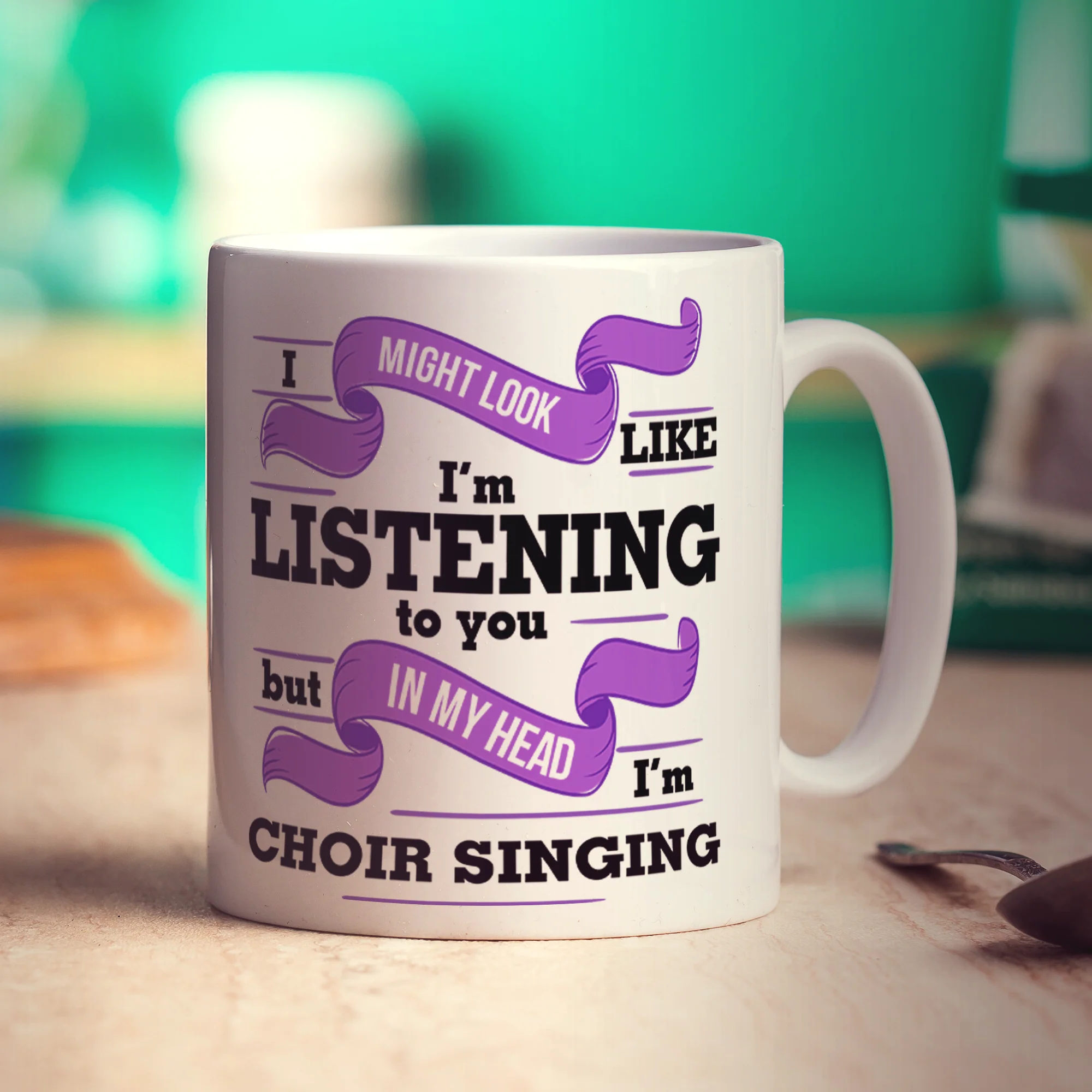 In My Head I'm Choir Singing Mug