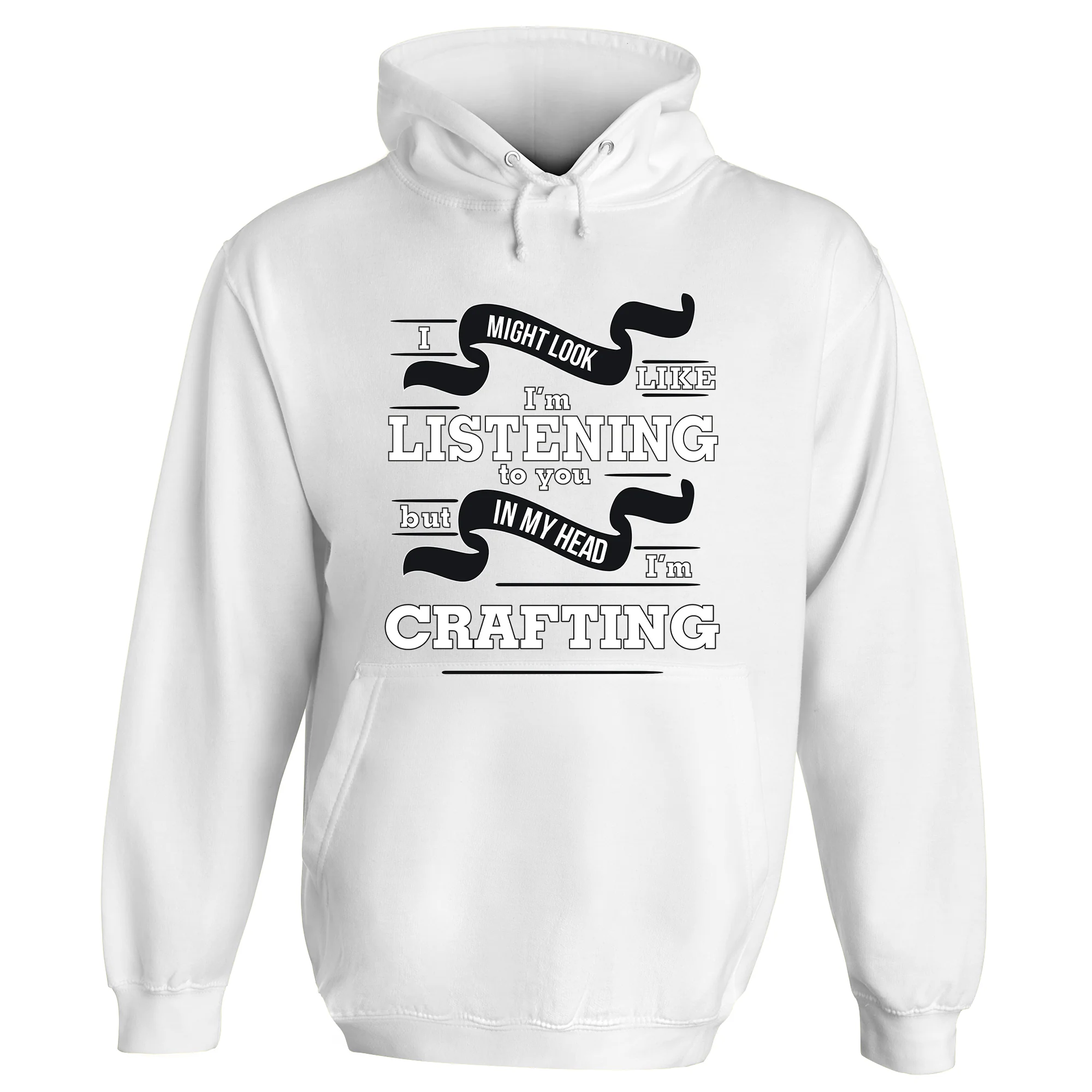 In My Head I'm Crafting Hoodie - Image 2