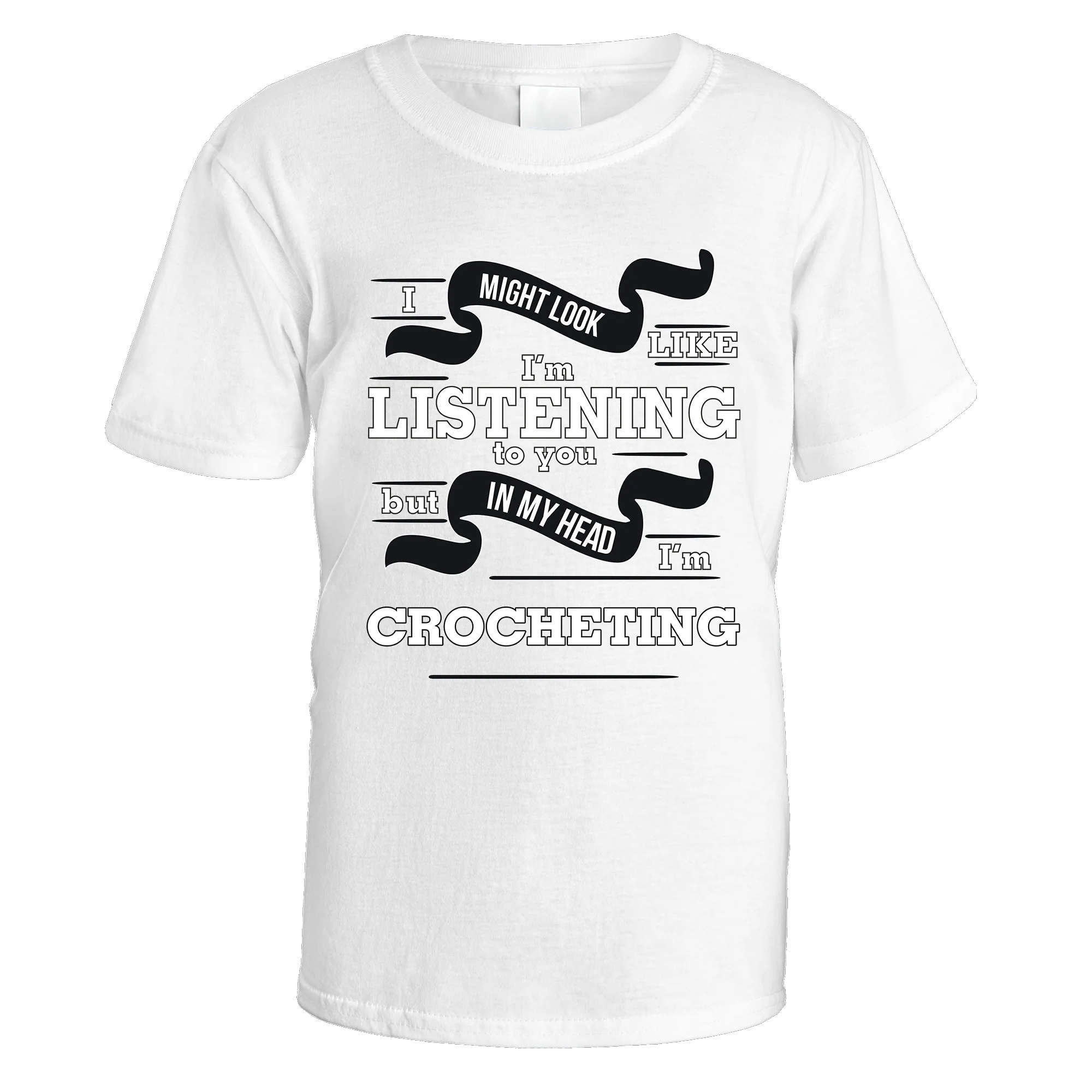 In My Head I'm Crocheting T-Shirt - Image 2