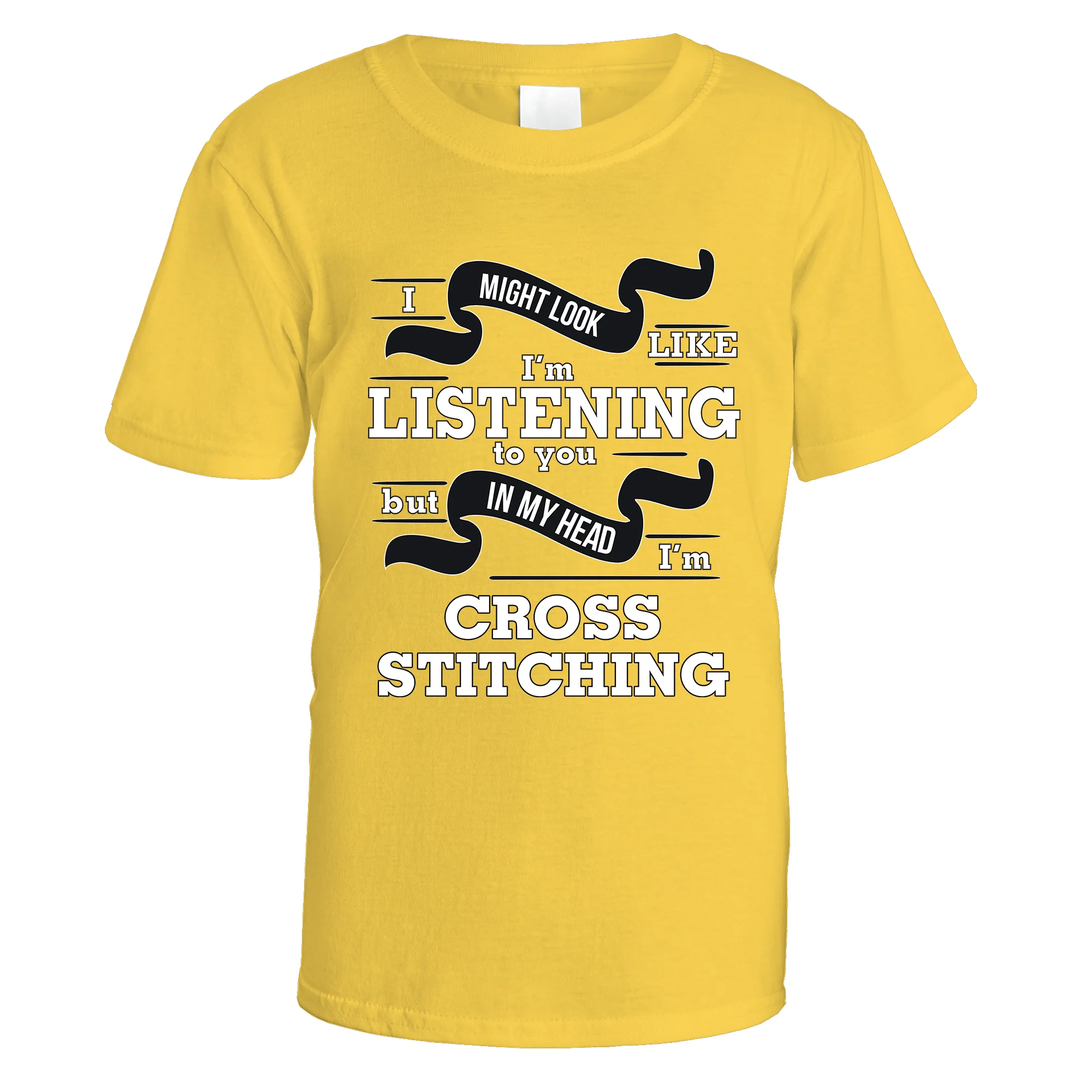 In My Head I'm Cross Stitching T-Shirt