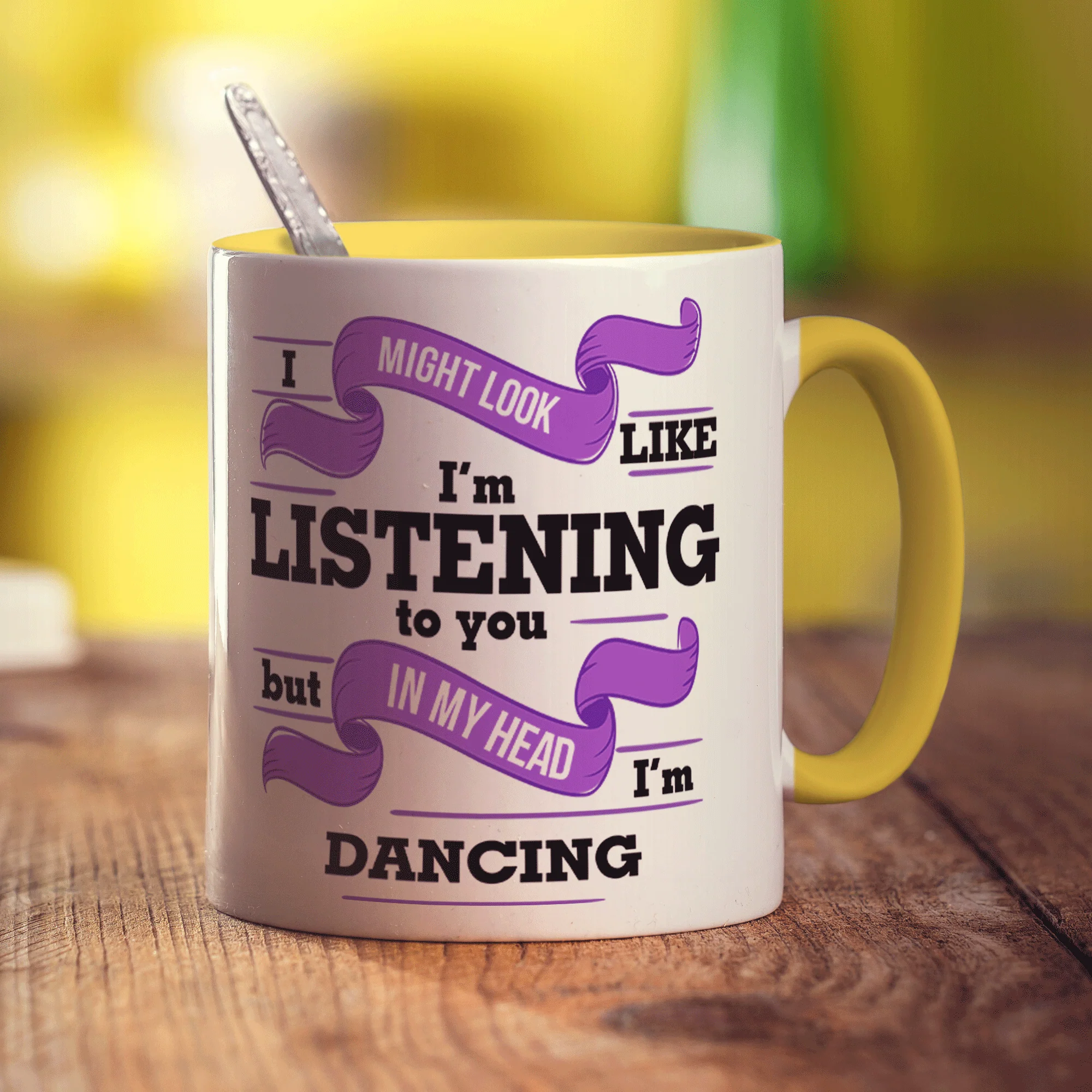 In My Head I'm Dancing Mug - Image 3