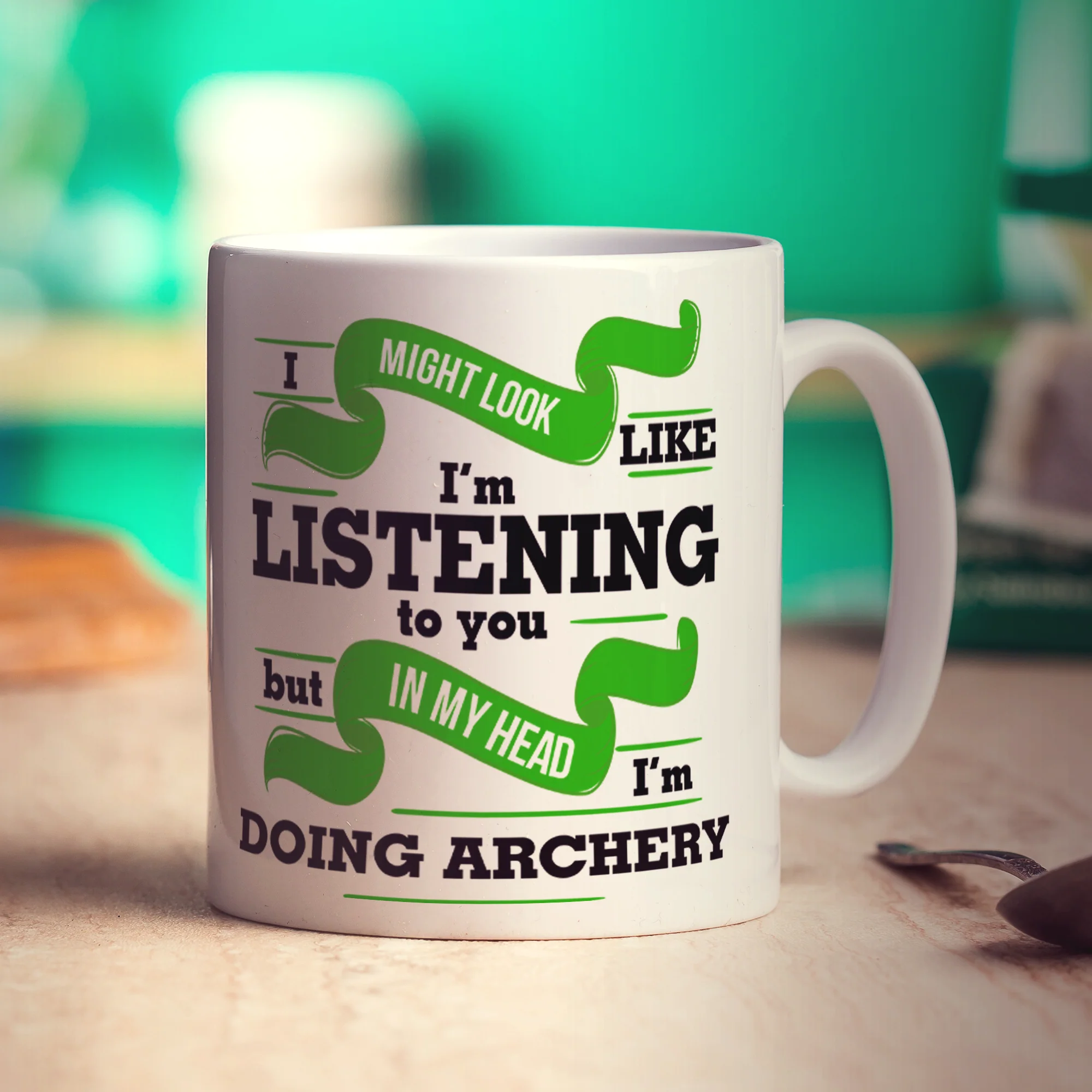 In My Head I'm Doing Archery Mug