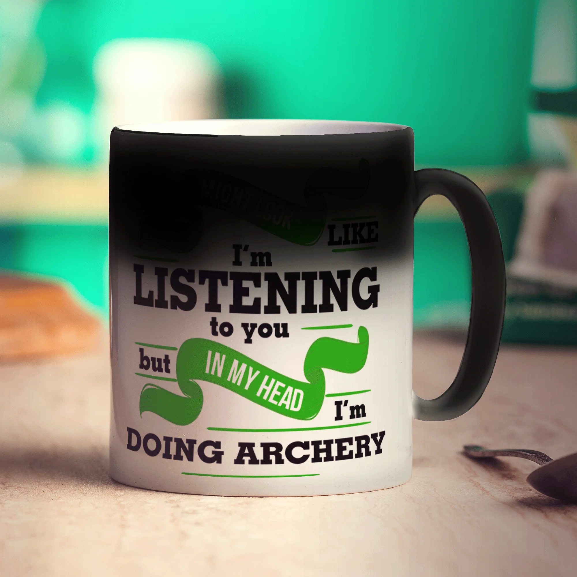 In My Head I'm Doing Archery Mug - Image 4