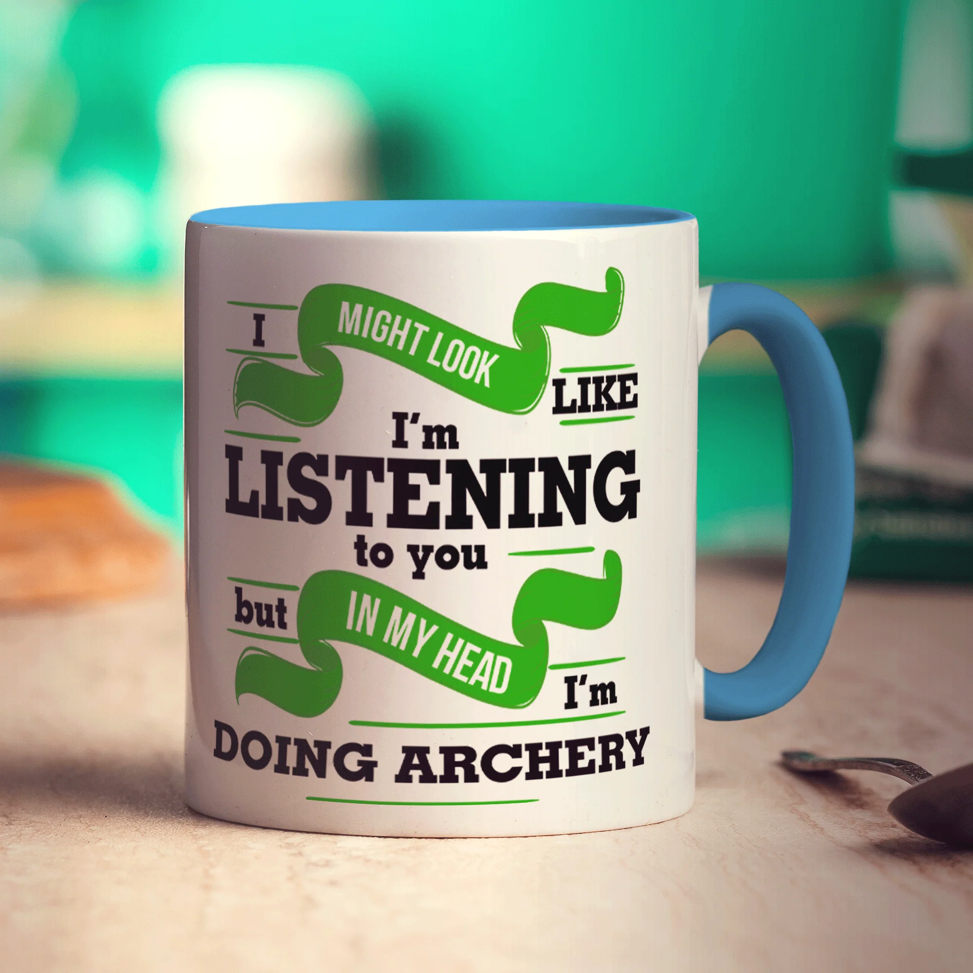 In My Head I'm Doing Archery Mug - Image 6