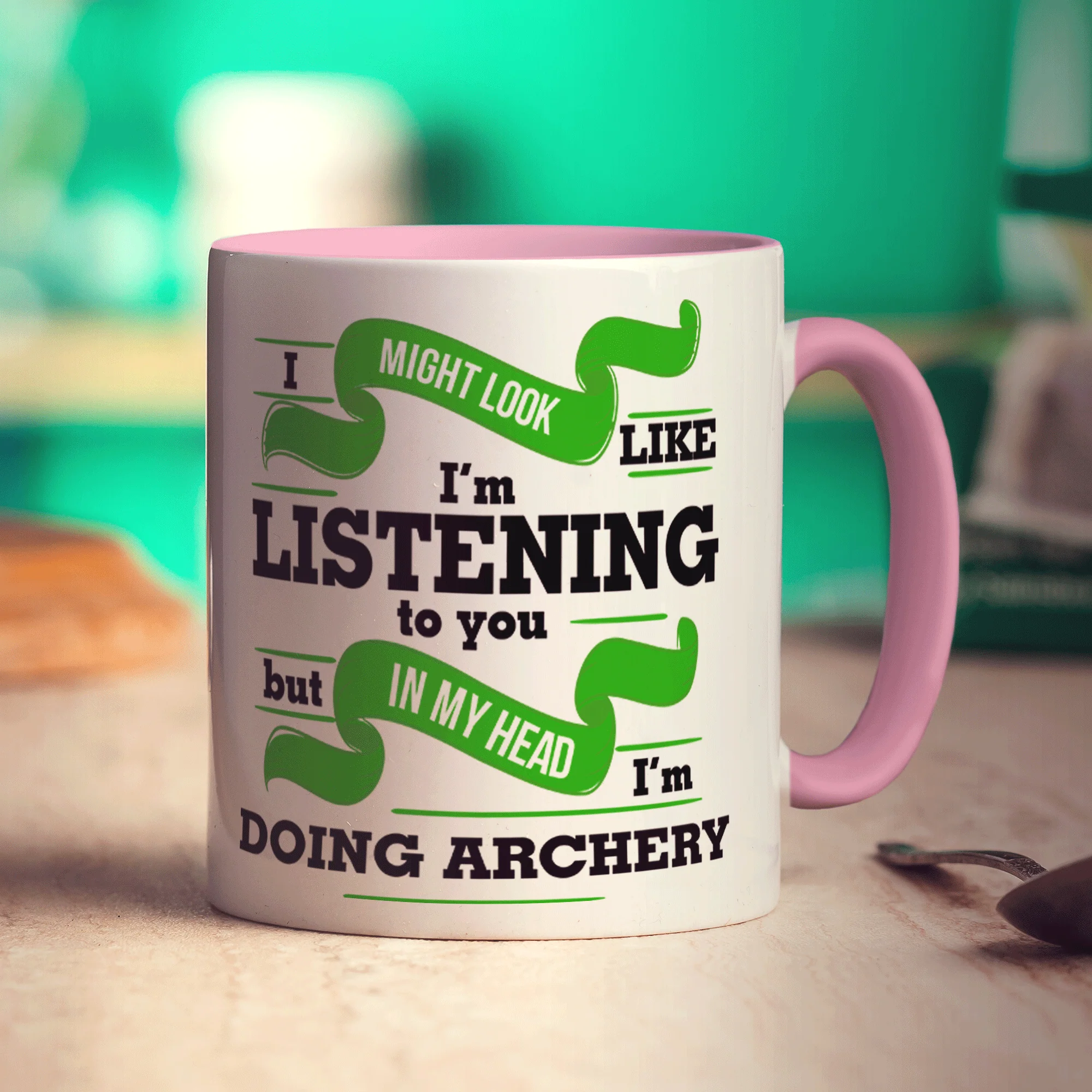 In My Head I'm Doing Archery Mug - Image 7