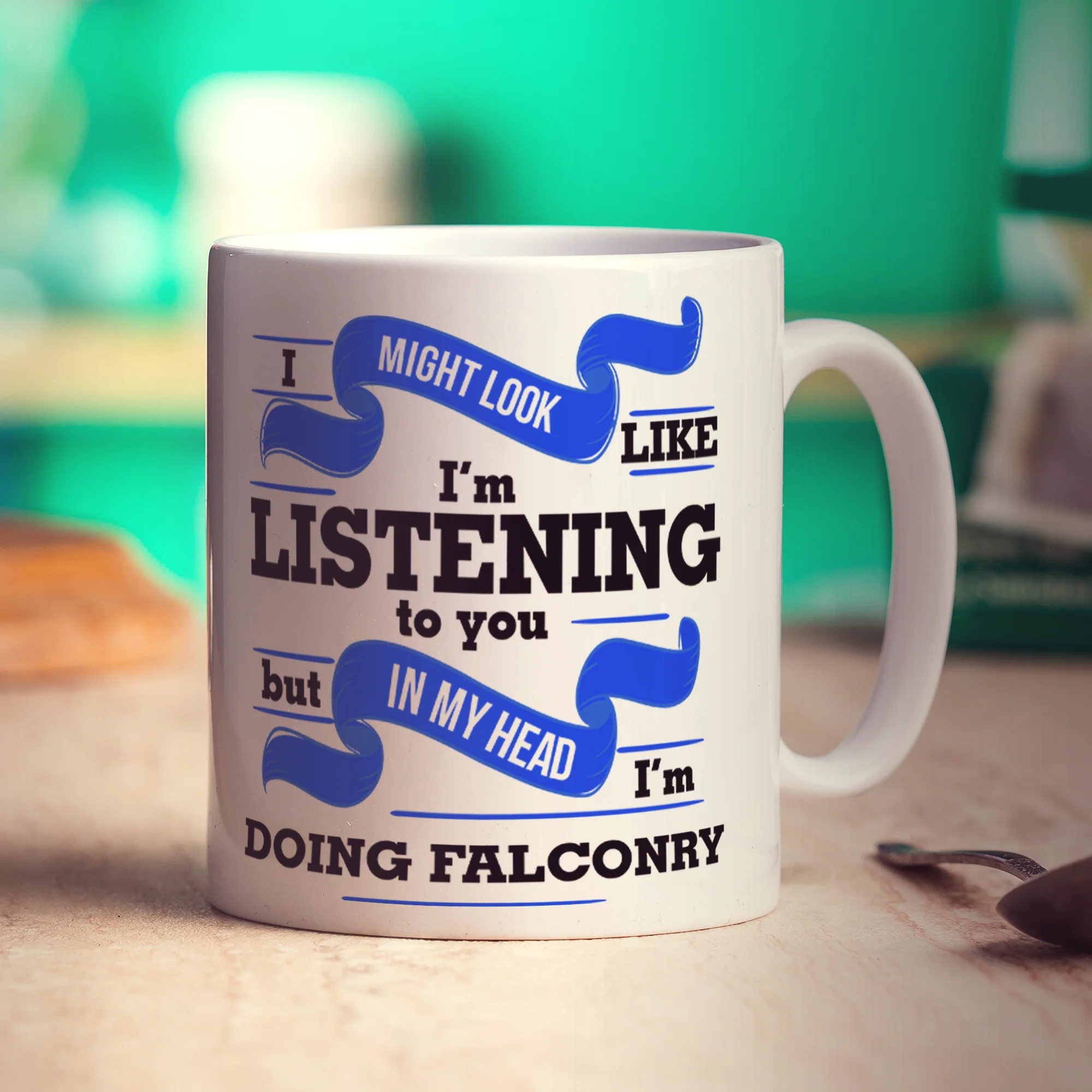 In My Head I'm Doing Falconry Mug - Image 2