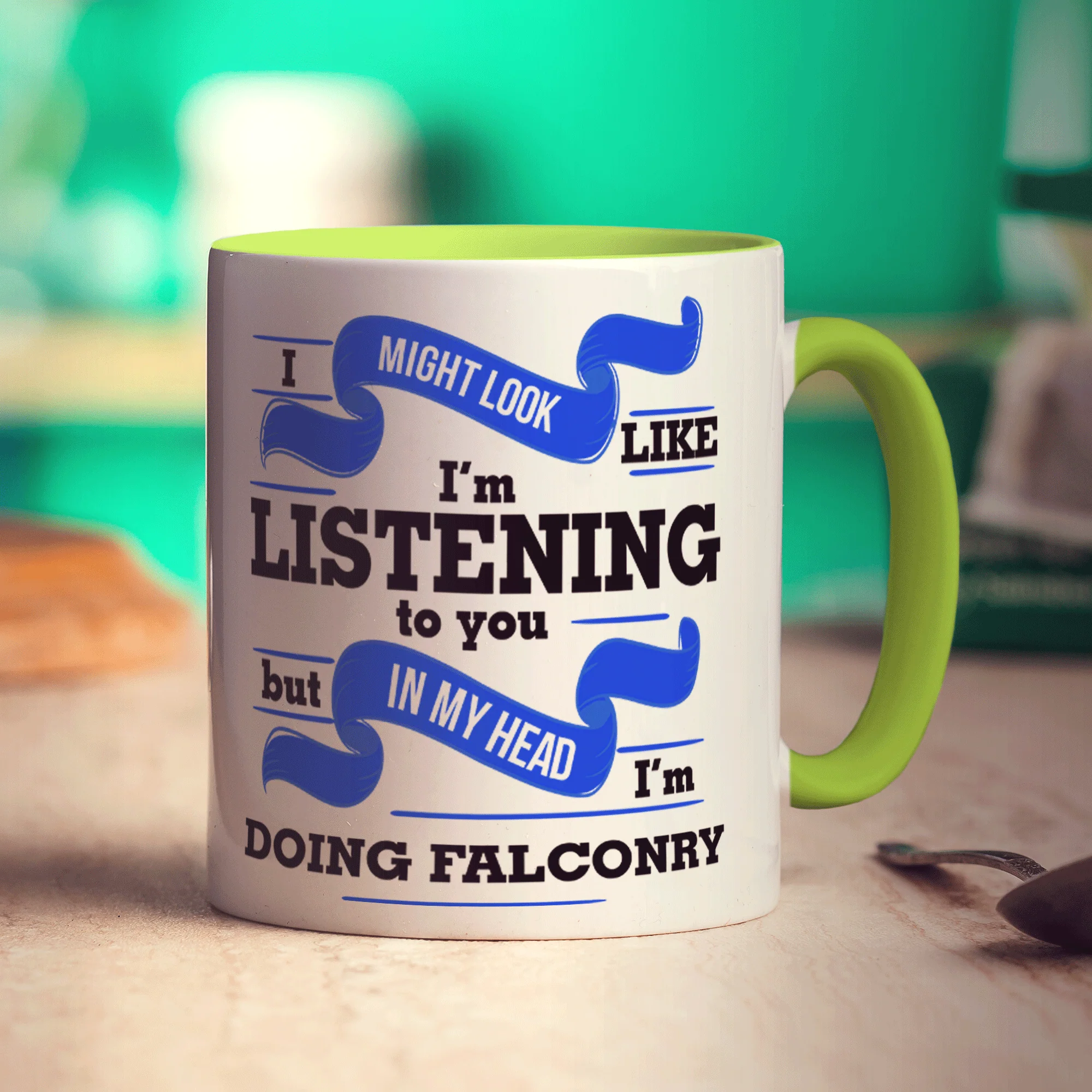 In My Head I'm Doing Falconry Mug - Image 5