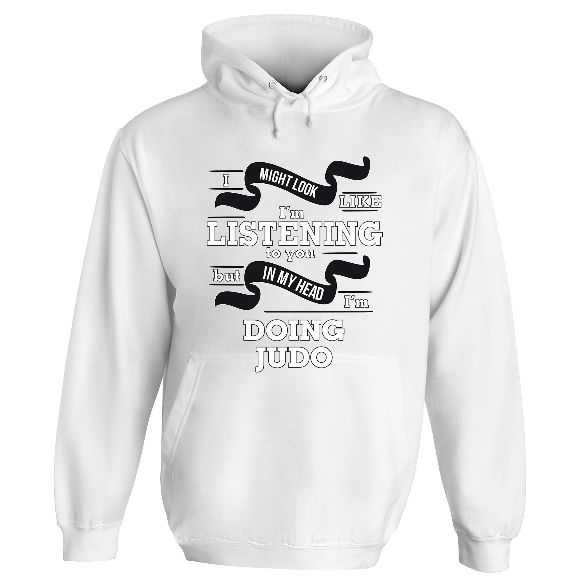 In My Head I'm Doing Judo Hoodie - Image 2