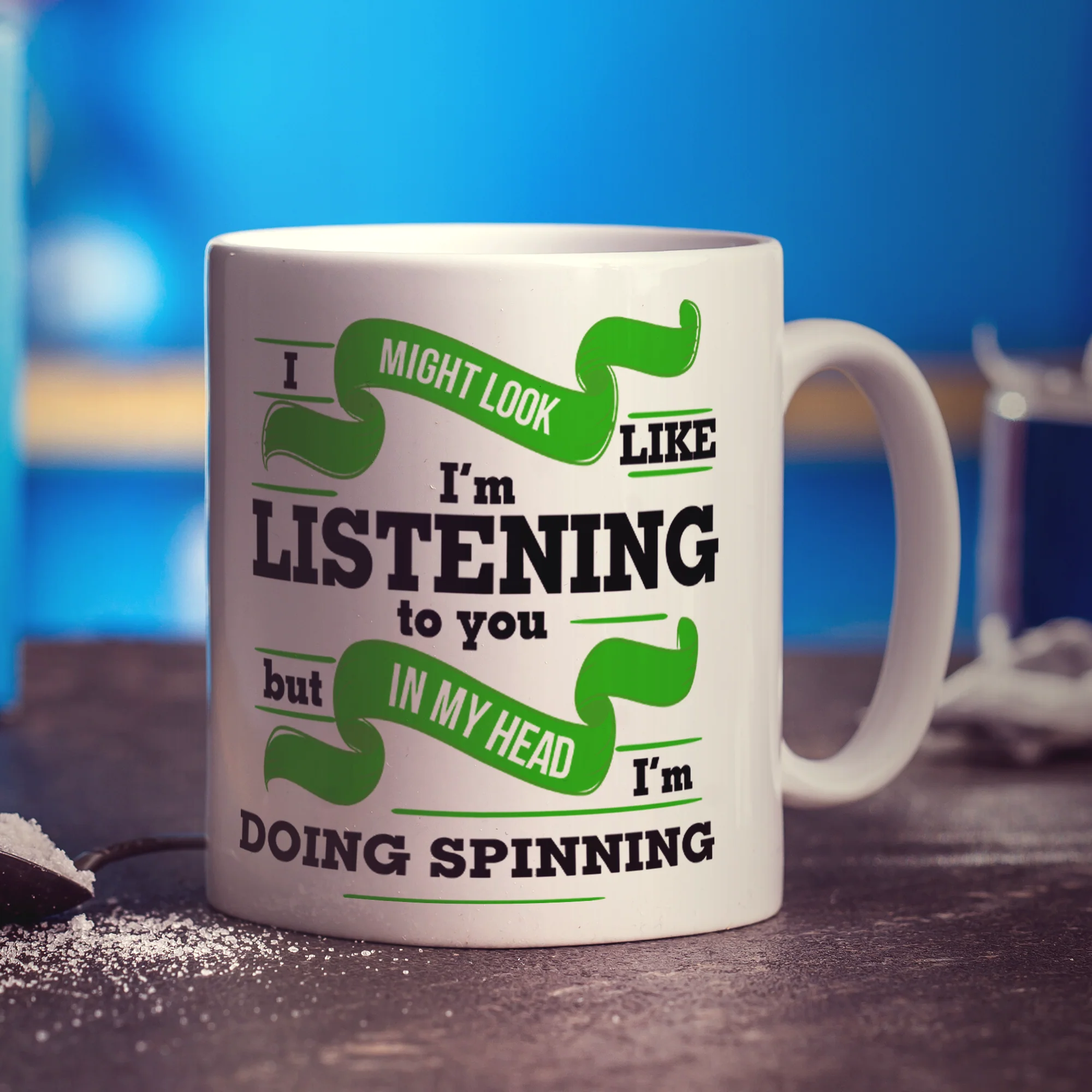 In My Head I'm Doing Spinning Mug - Image 2