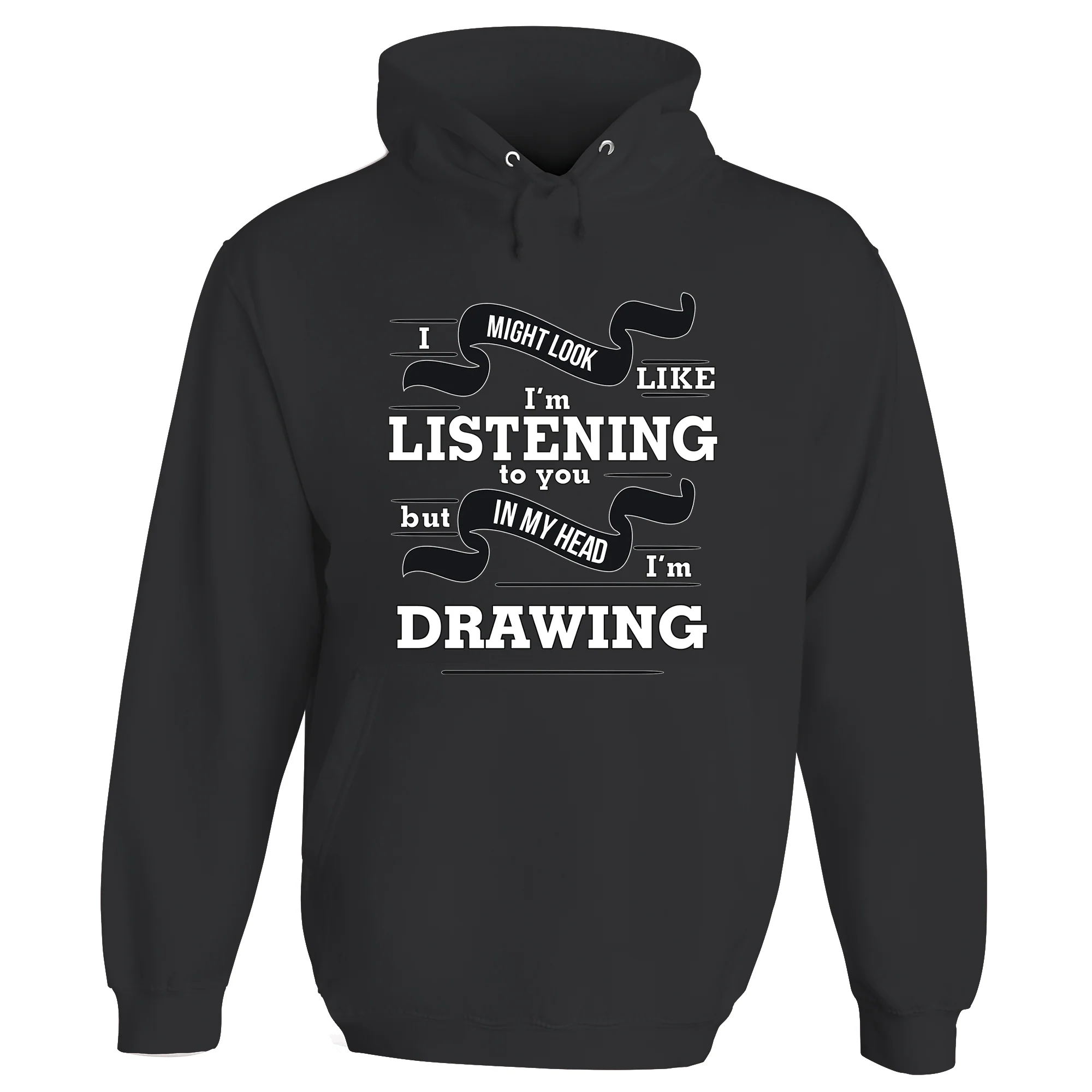 In My Head I'm Drawing Hoodie