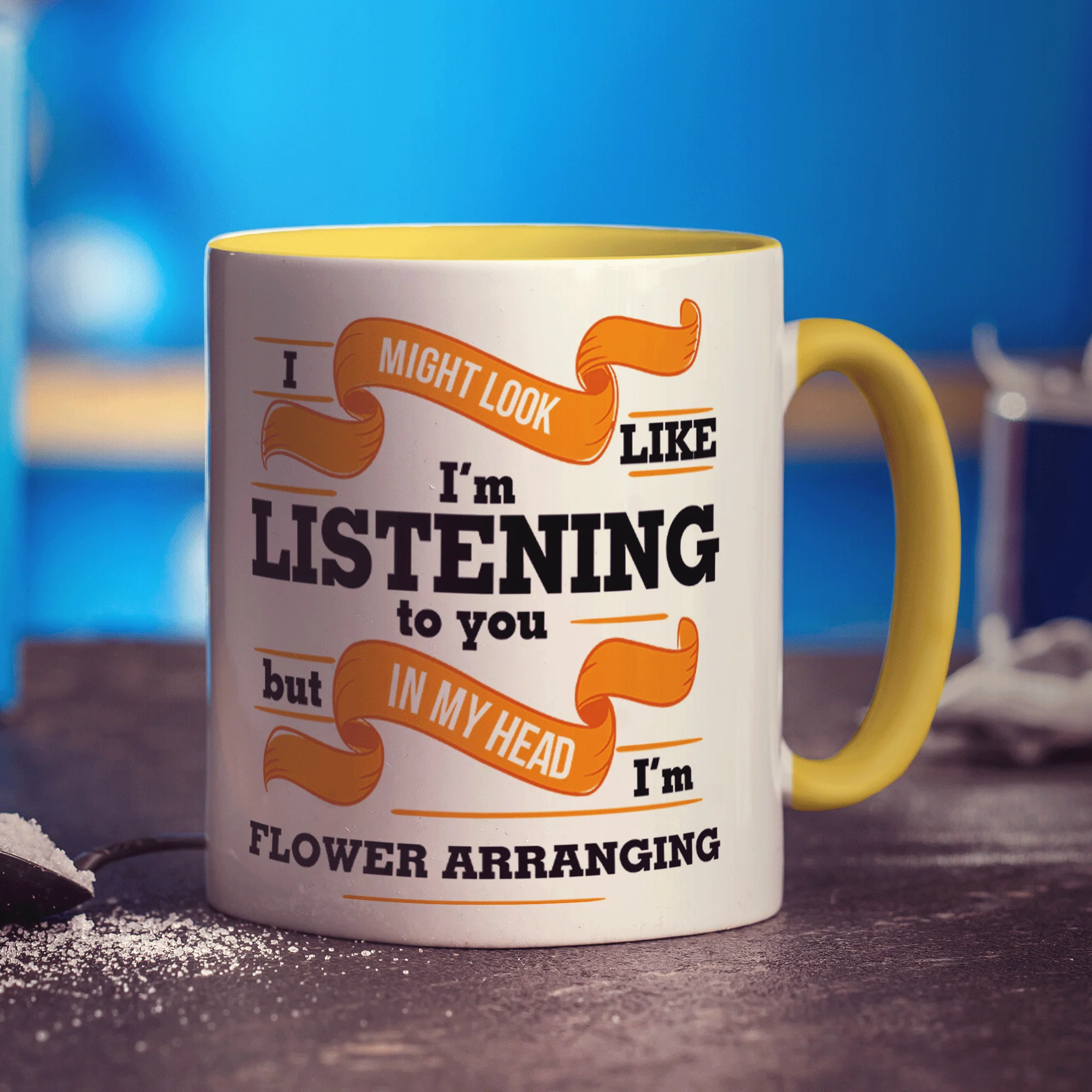 In My Head I'm Flower Arranging Mug - Image 3