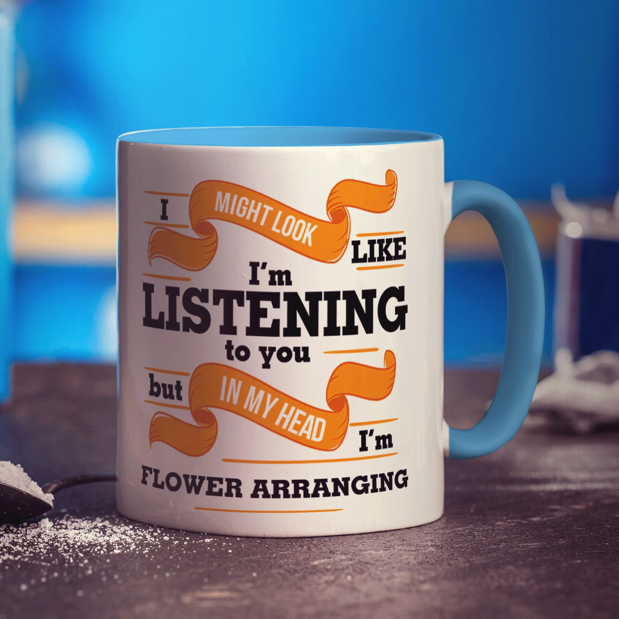 In My Head I'm Flower Arranging Mug - Image 6
