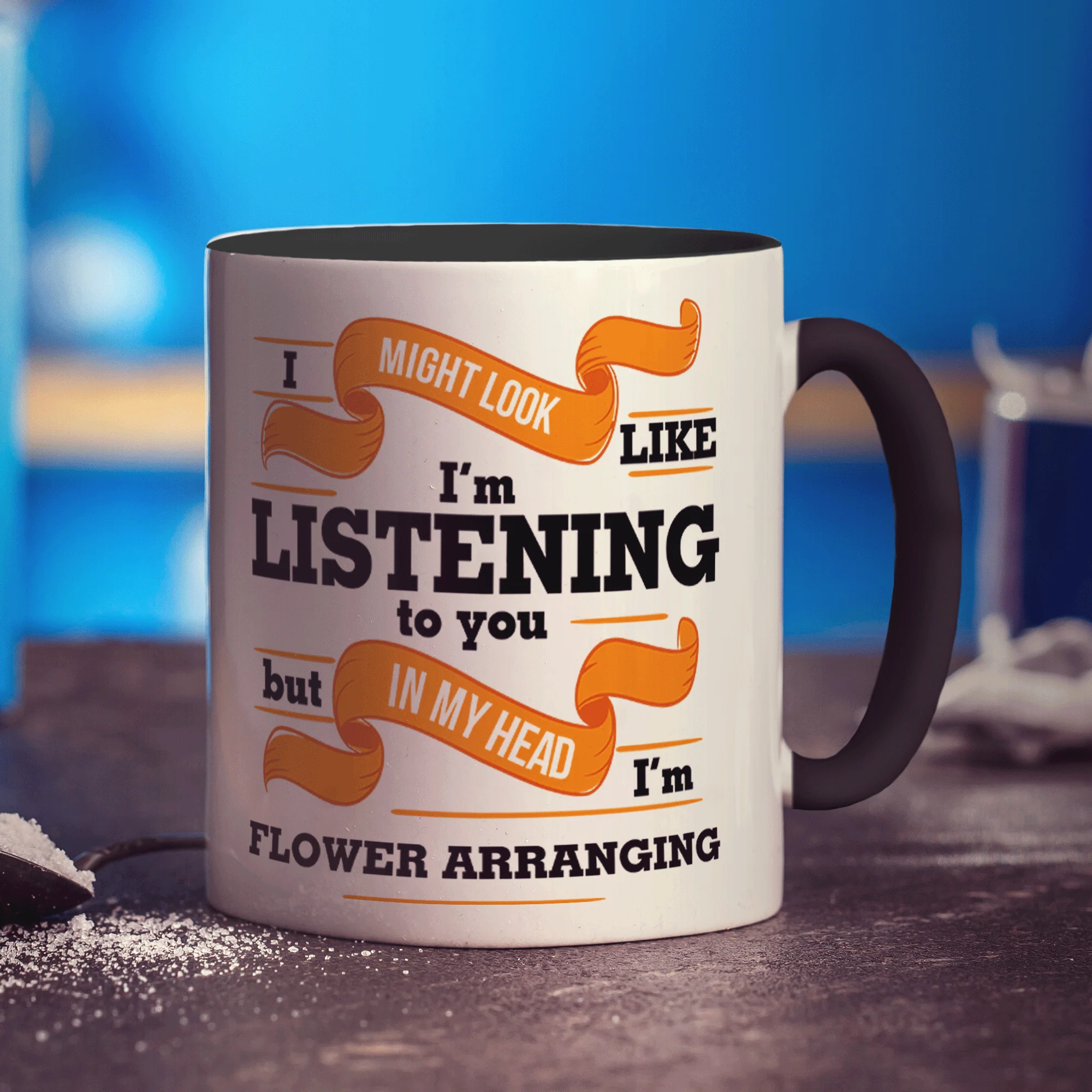 In My Head I'm Flower Arranging Mug - Image 8