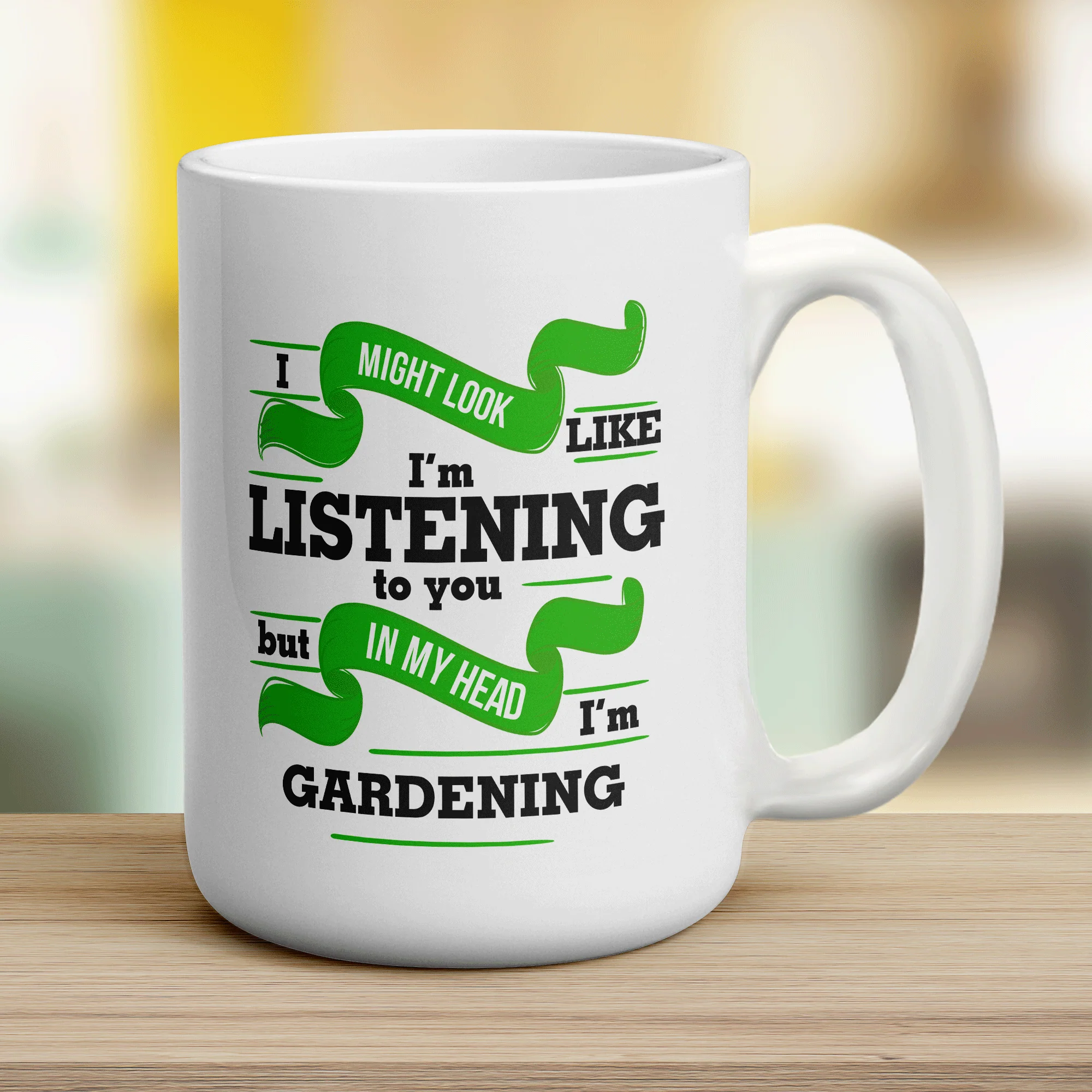 In My Head I'm Gardening Mug - Image 10