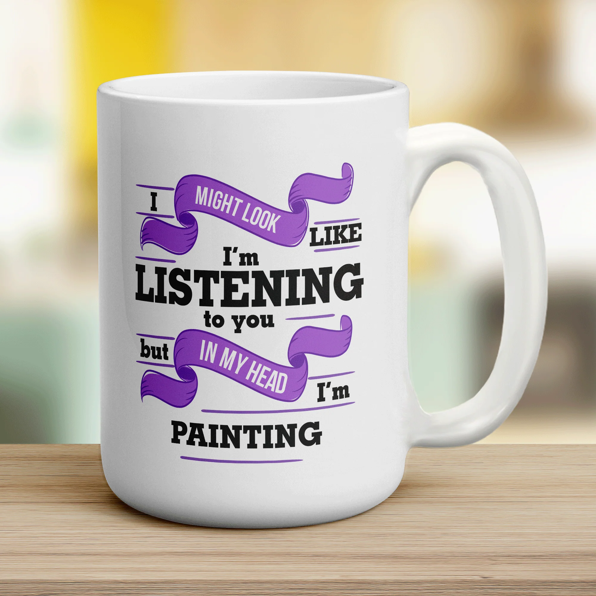 In My Head I'm Painting Mug - Image 10