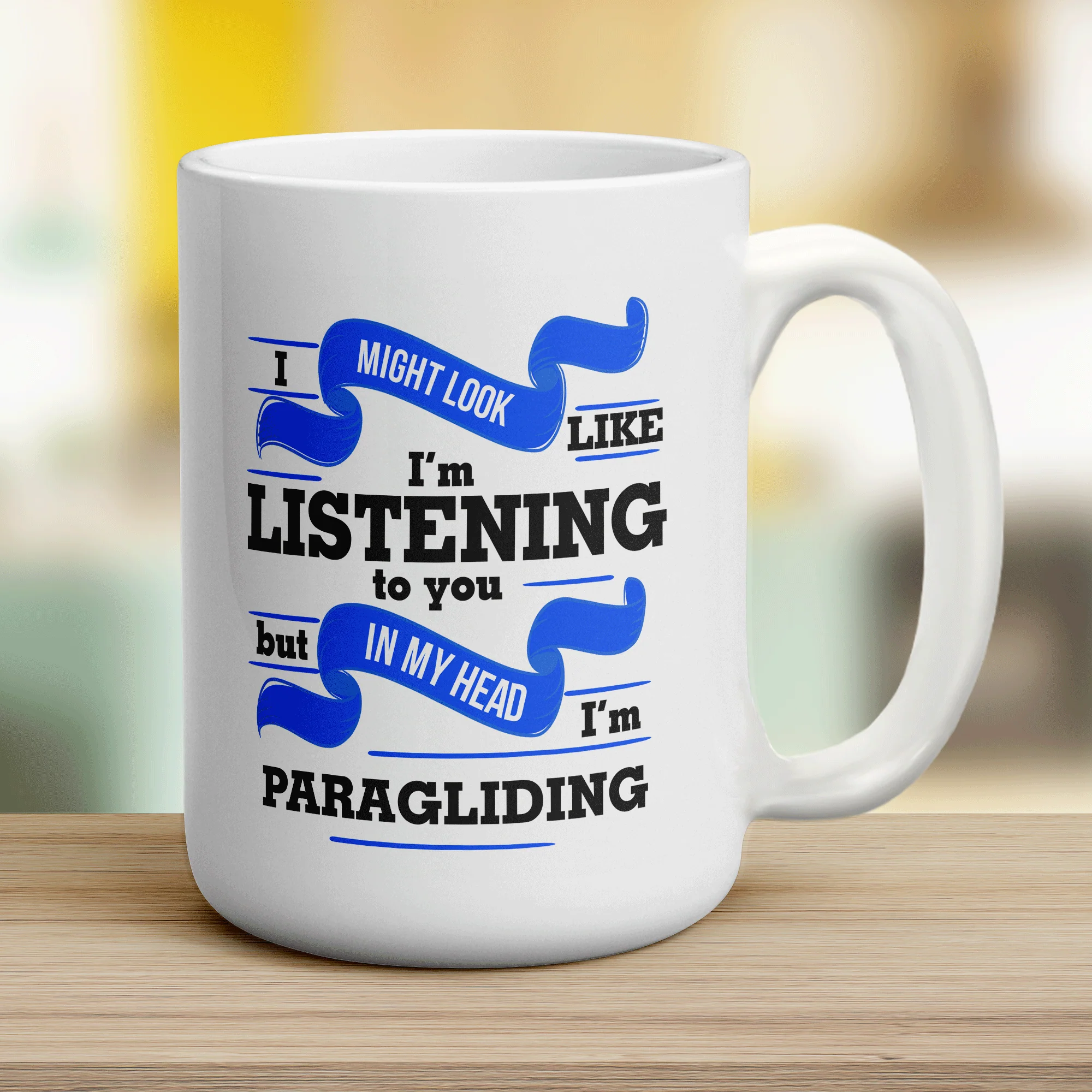 In My Head I'm Paragliding Mug - Image 10