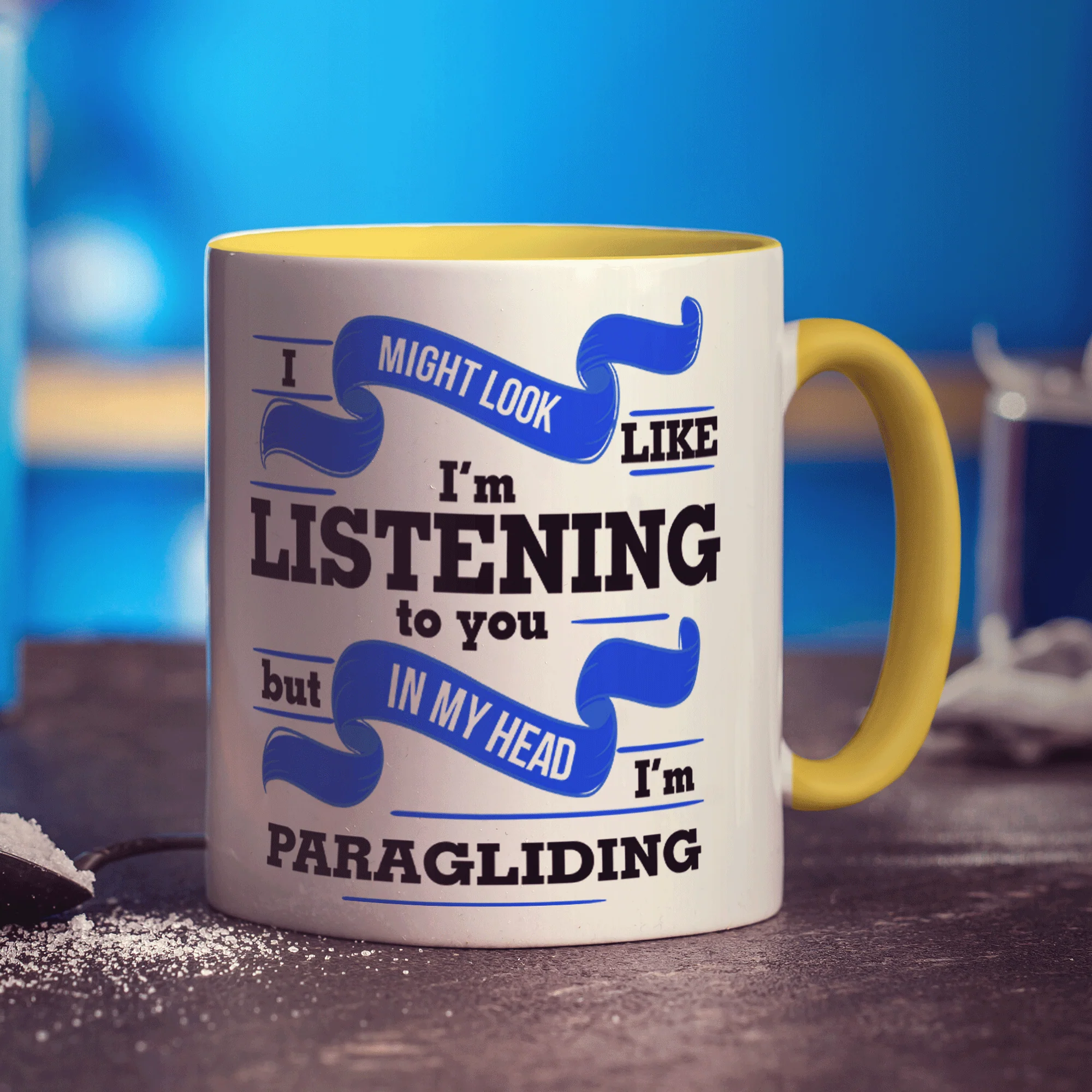 In My Head I'm Paragliding Mug - Image 3
