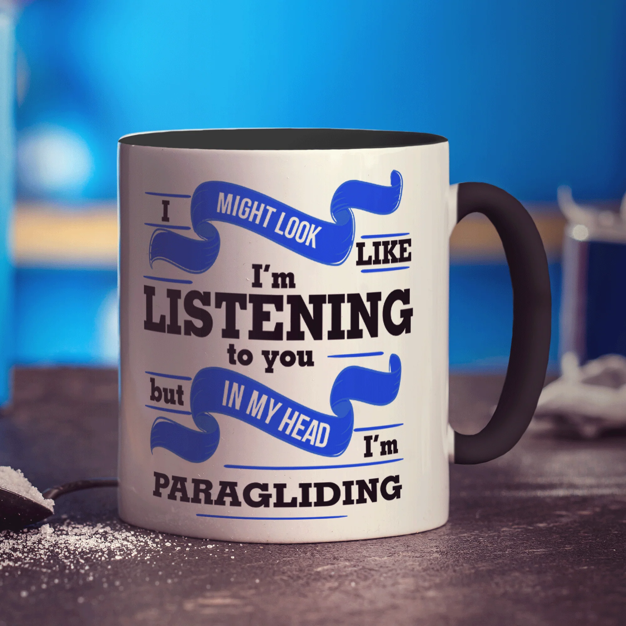In My Head I'm Paragliding Mug - Image 8
