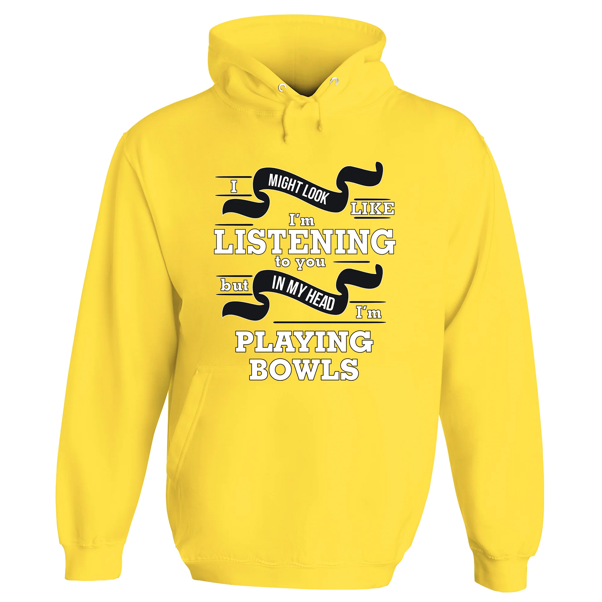 In My Head I'm Playing Bowls Hoodie