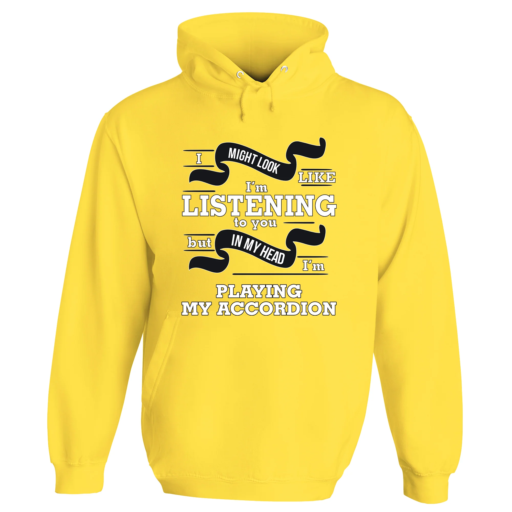 In My Head I'm Playing My Accordion Hoodie