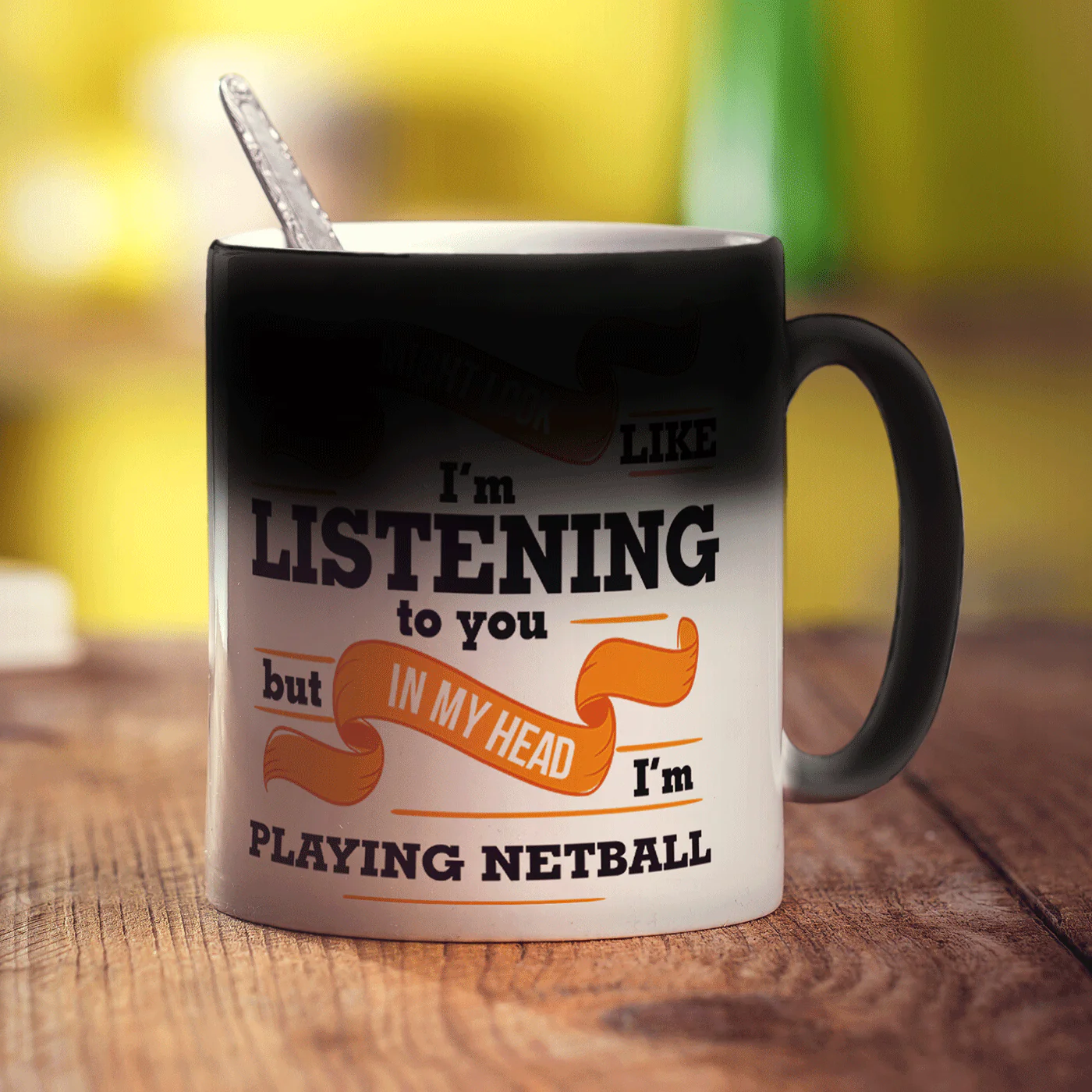 In My Head I'm Playing Netball Mug - Image 4