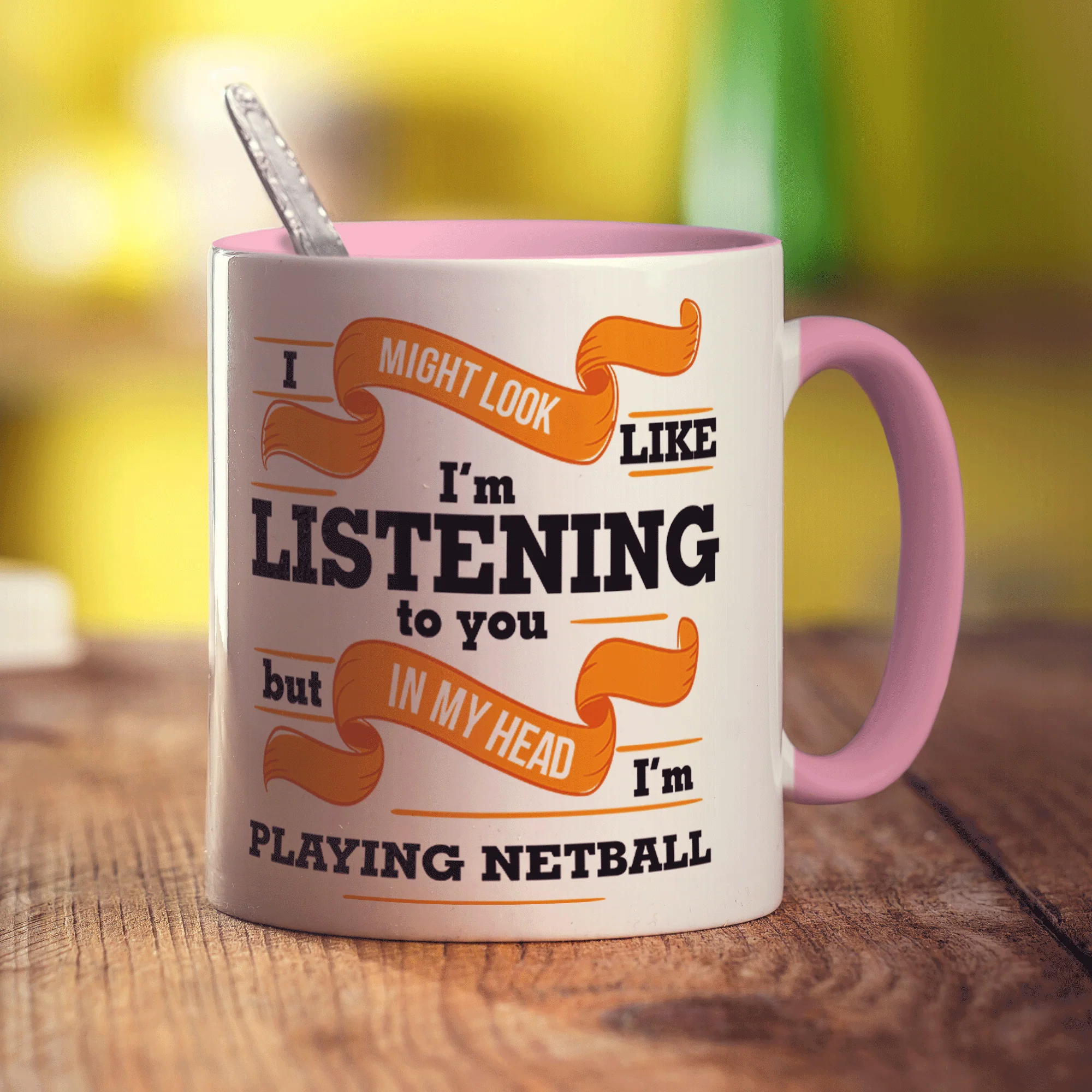 In My Head I'm Playing Netball Mug - Image 7