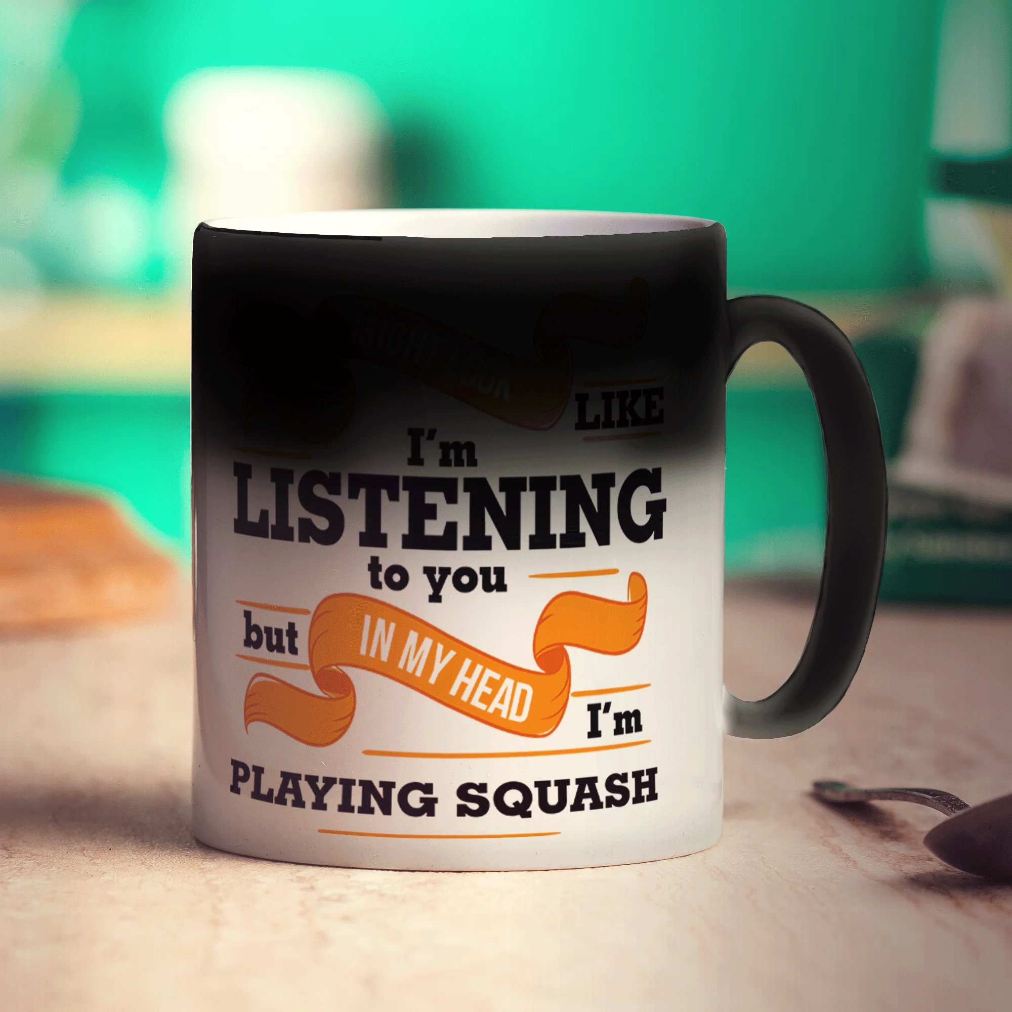 In My Head I'm Playing Squash Mug - Image 4