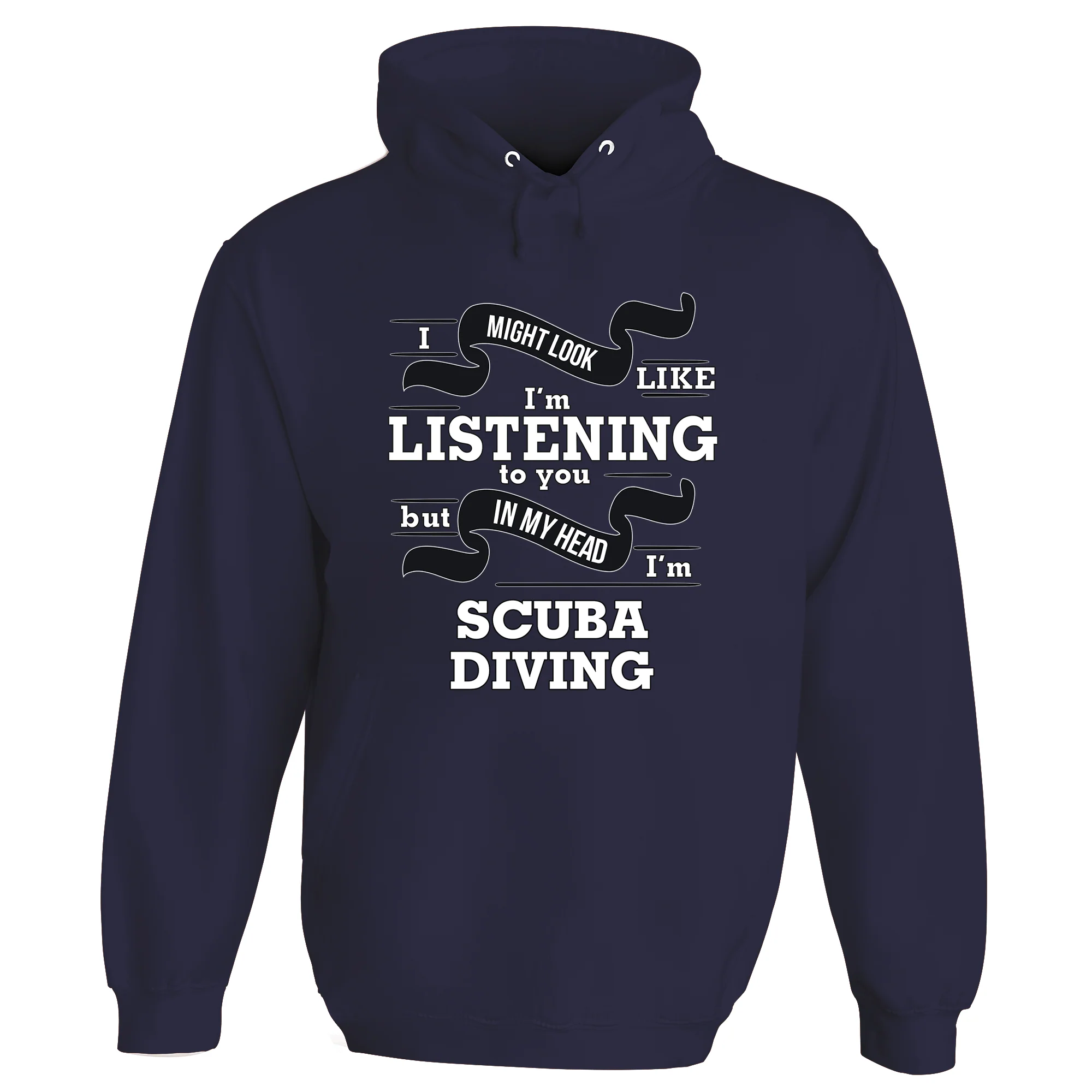 In My Head I'm Scuba Diving Hoodie