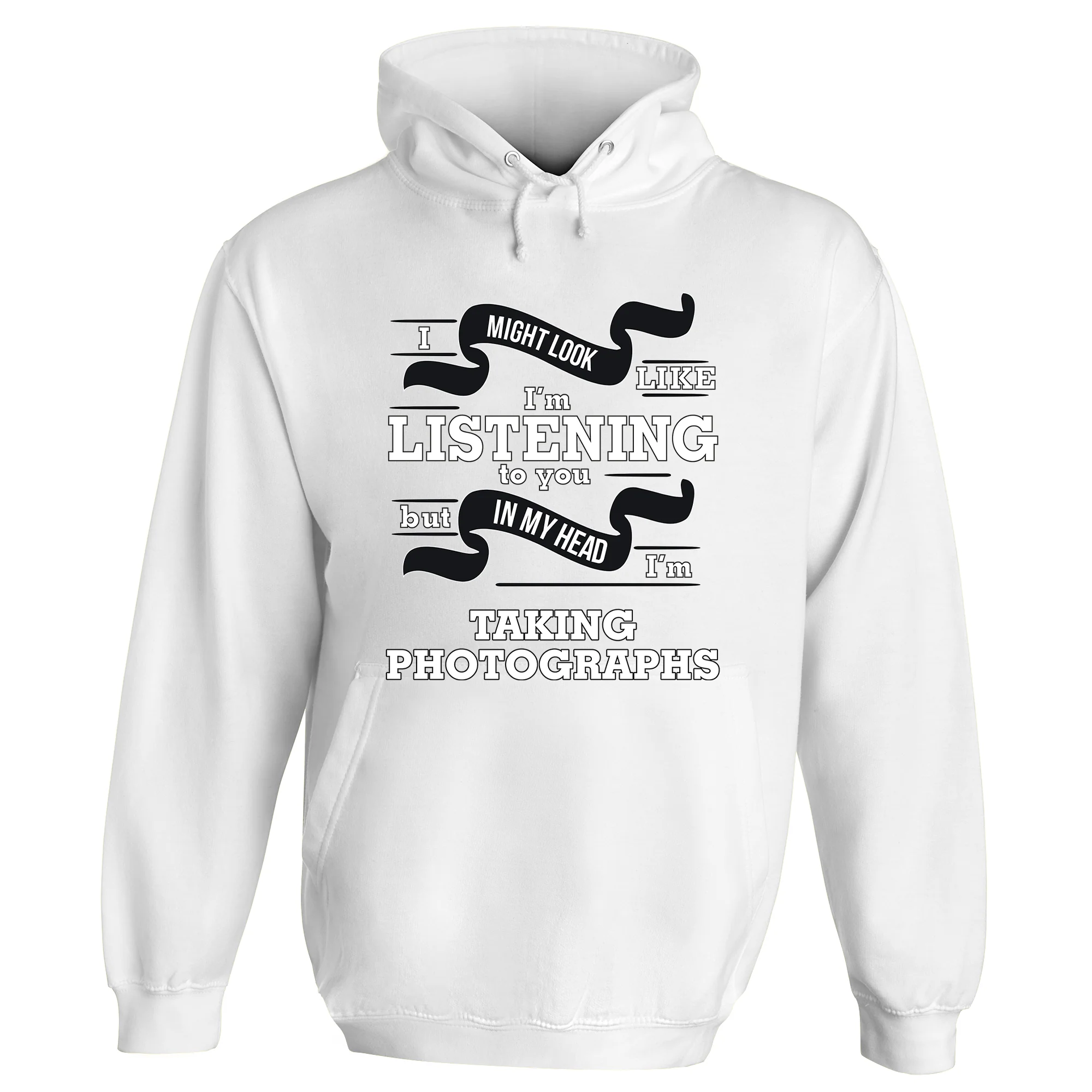 In My Head I'm Taking Photographs Hoodie - Image 2