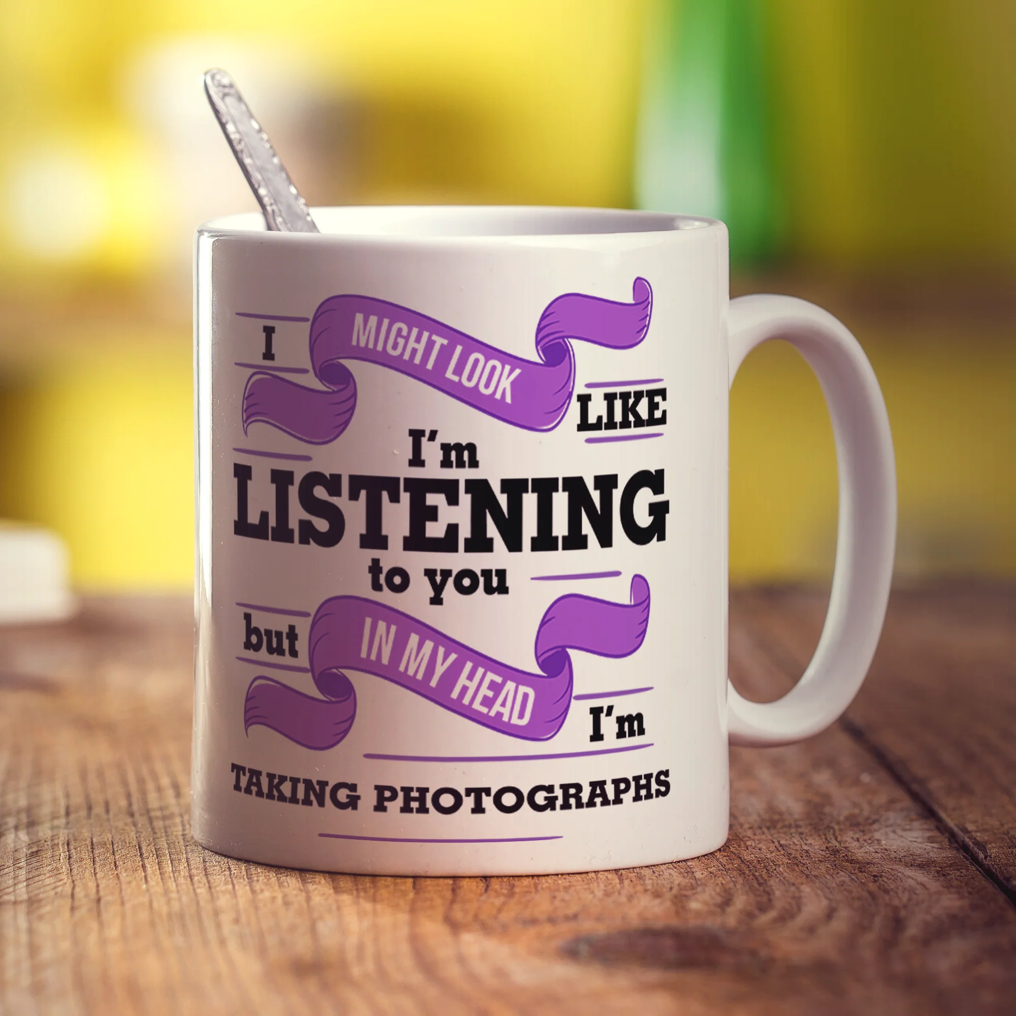 In My Head I'm Taking Photographs Mug - Image 2