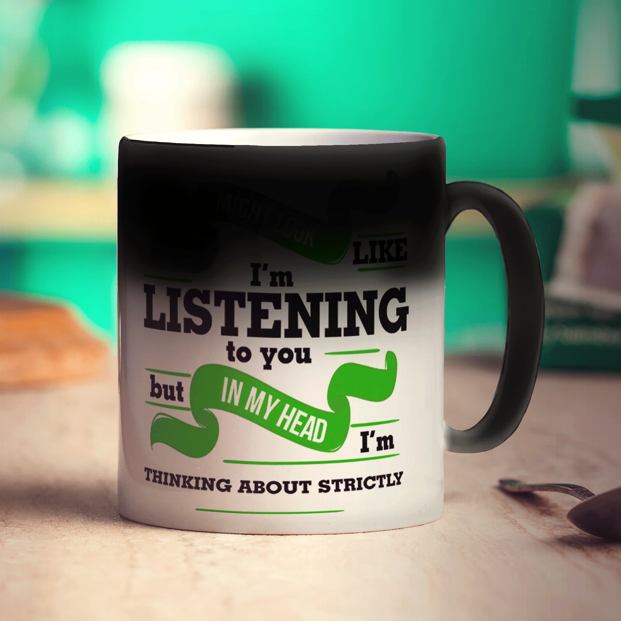 In My Head I'm Thinking About Strictly Mug - Image 4