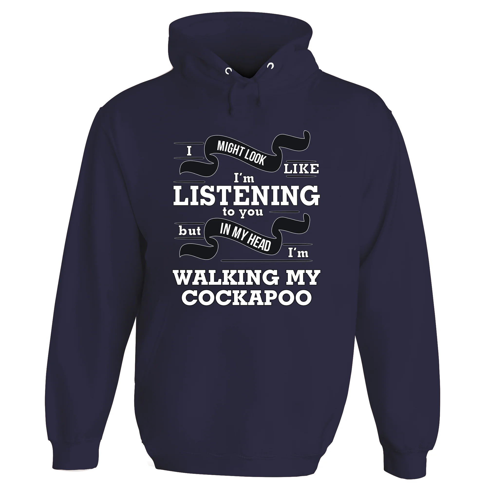 In My Head I'm Walking My Cockapoo Hoodie