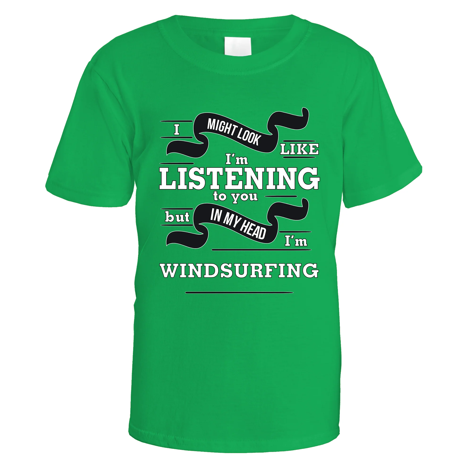 In My Head I'm Windsurfing T-Shirt