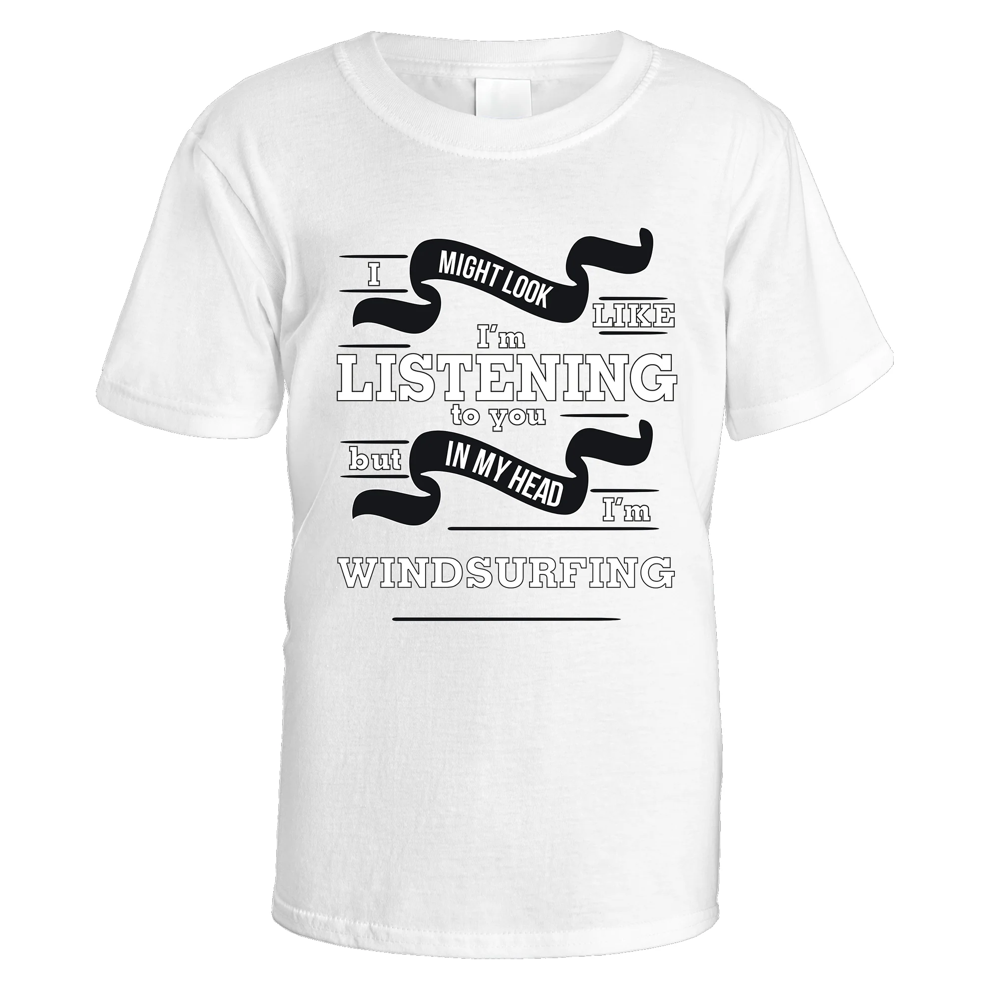 In My Head I'm Windsurfing T-Shirt - Image 2
