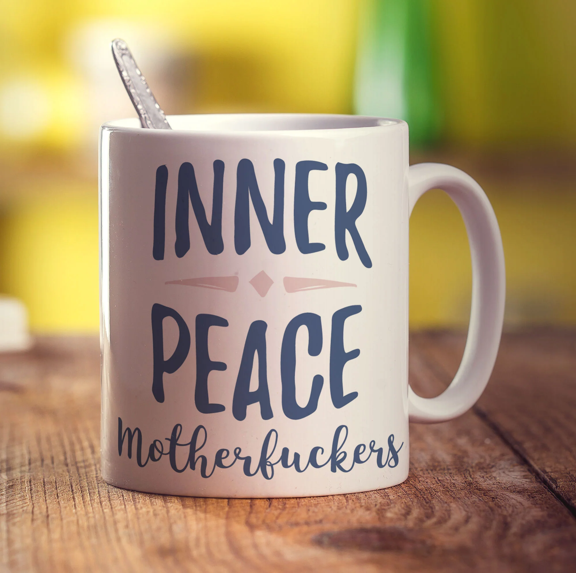 Inner Peace Motherfuckers Mug - Image 3