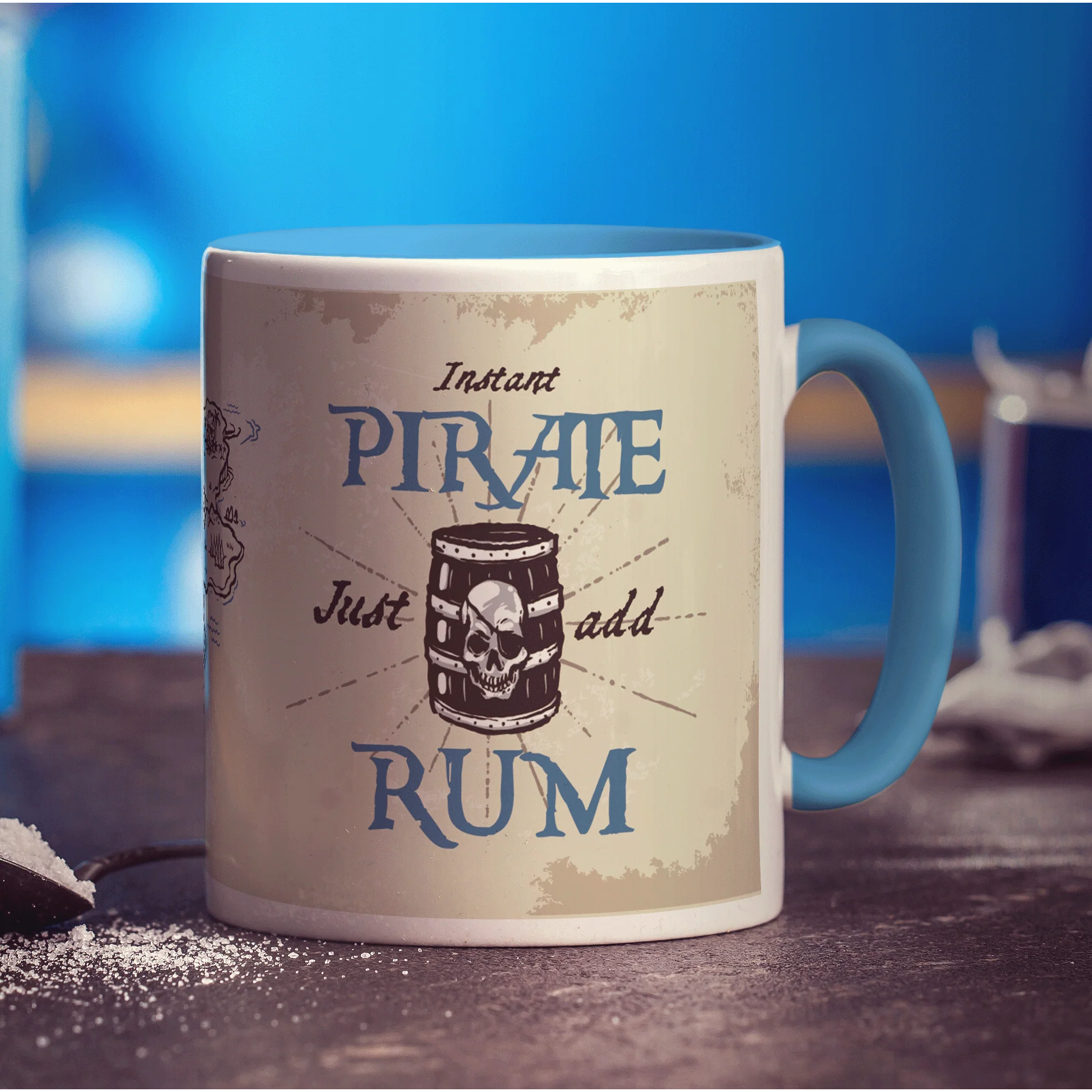 Instant Pirate Mug with Barrel Design - Image 14