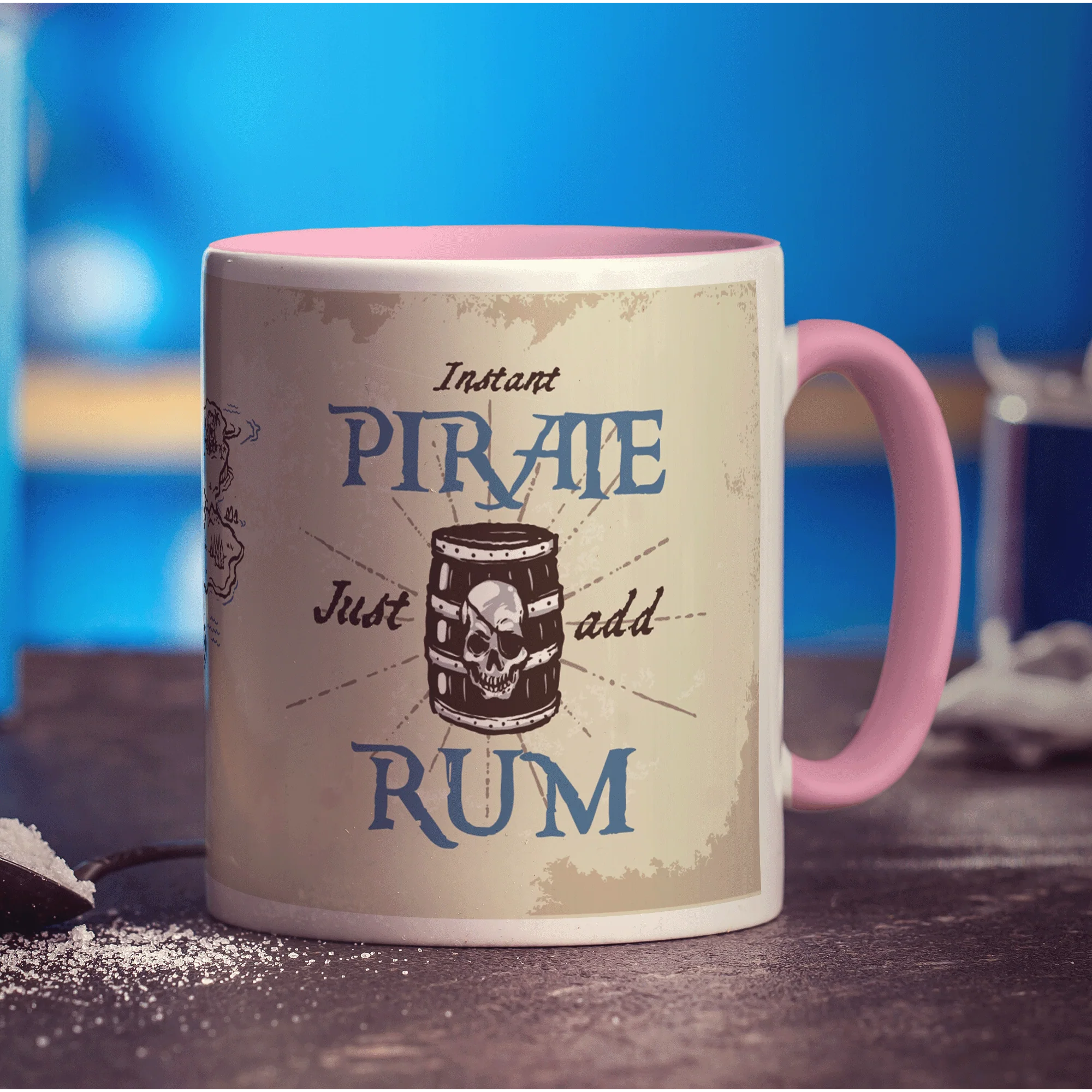 Instant Pirate Mug with Barrel Design - Image 15