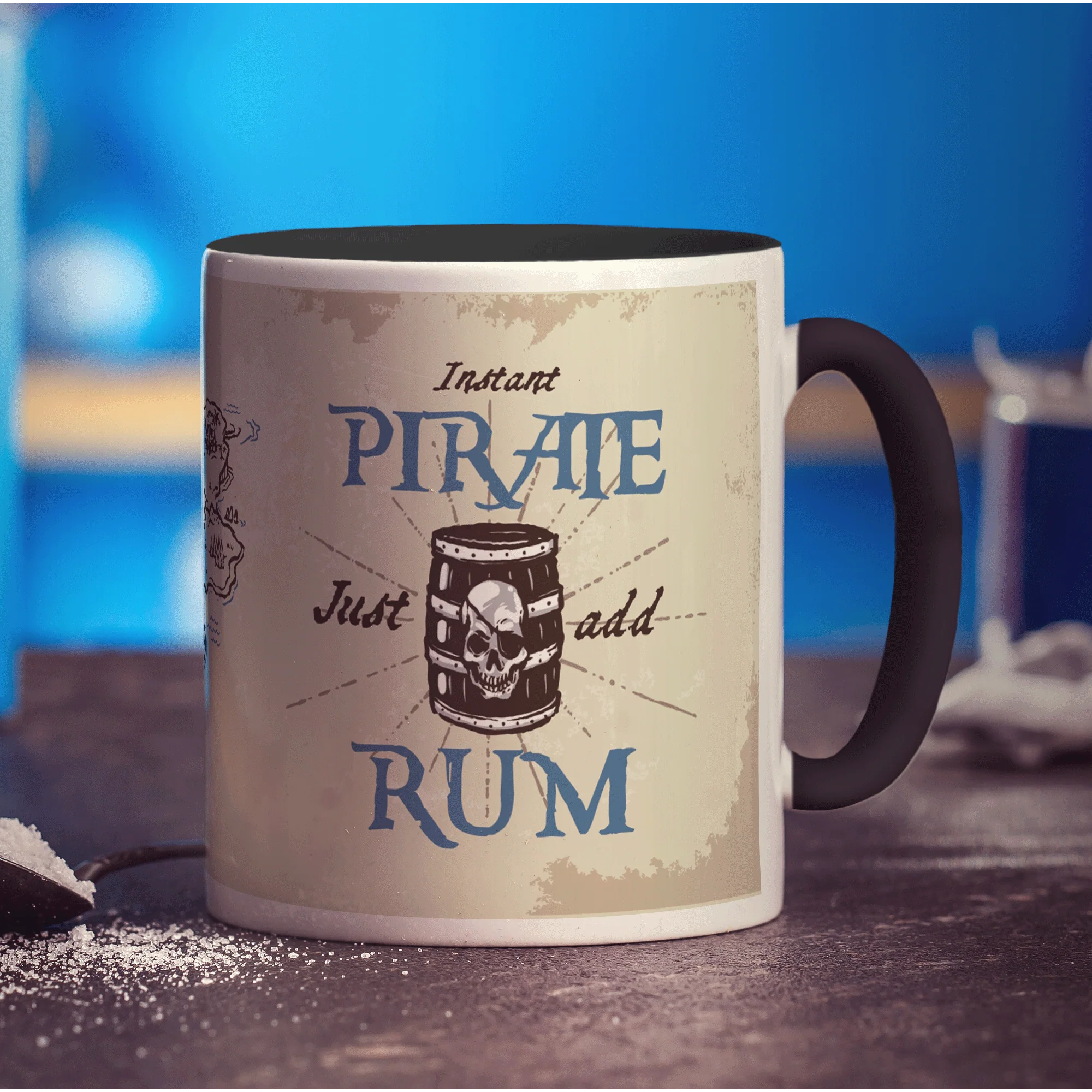 Instant Pirate Mug with Barrel Design - Image 16