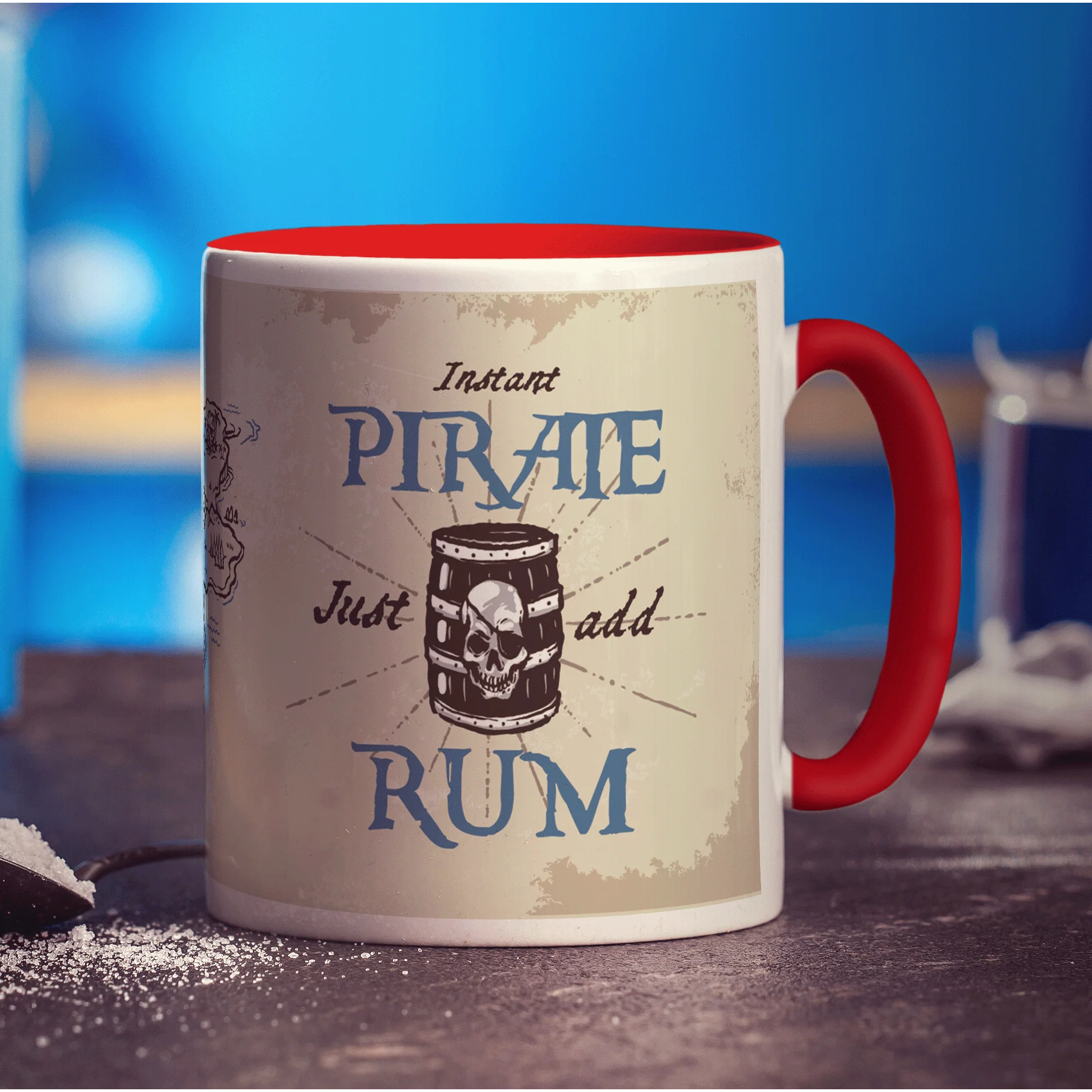Instant Pirate Mug with Barrel Design - Image 17