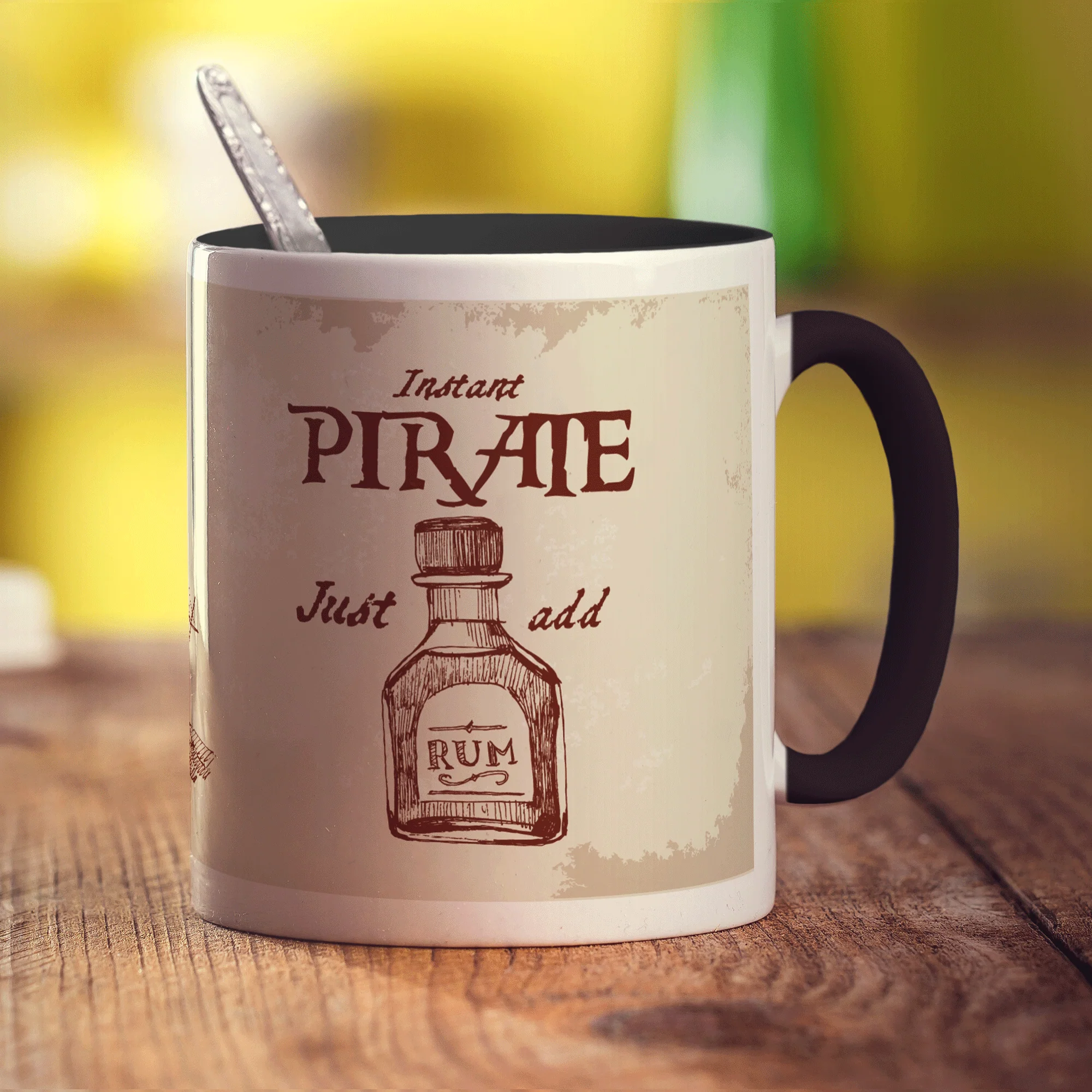 Instant Pirate - Just Add Rum Mug - Image 9