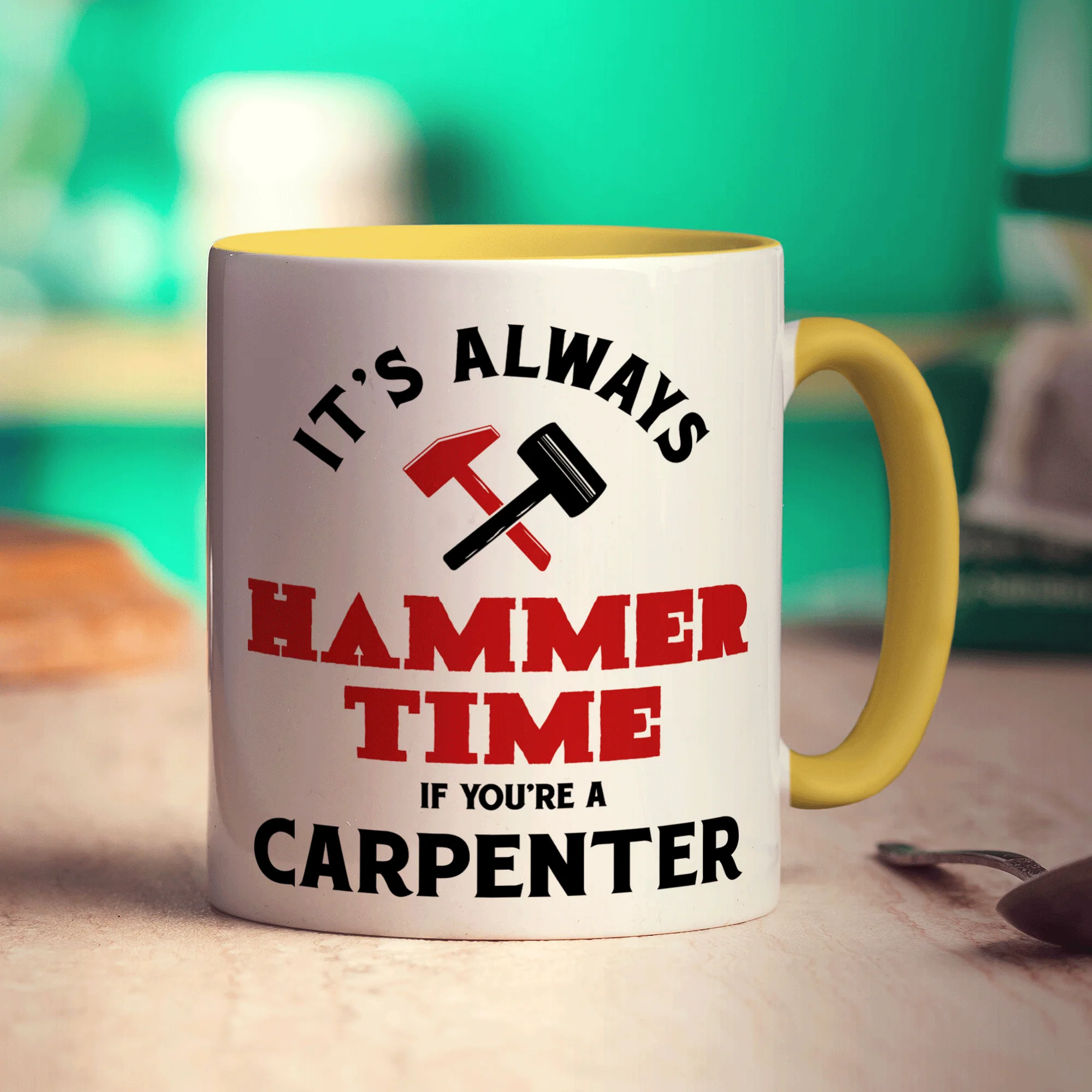 It's Always Hammer Time if You're a Carpenter Mug - Image 5