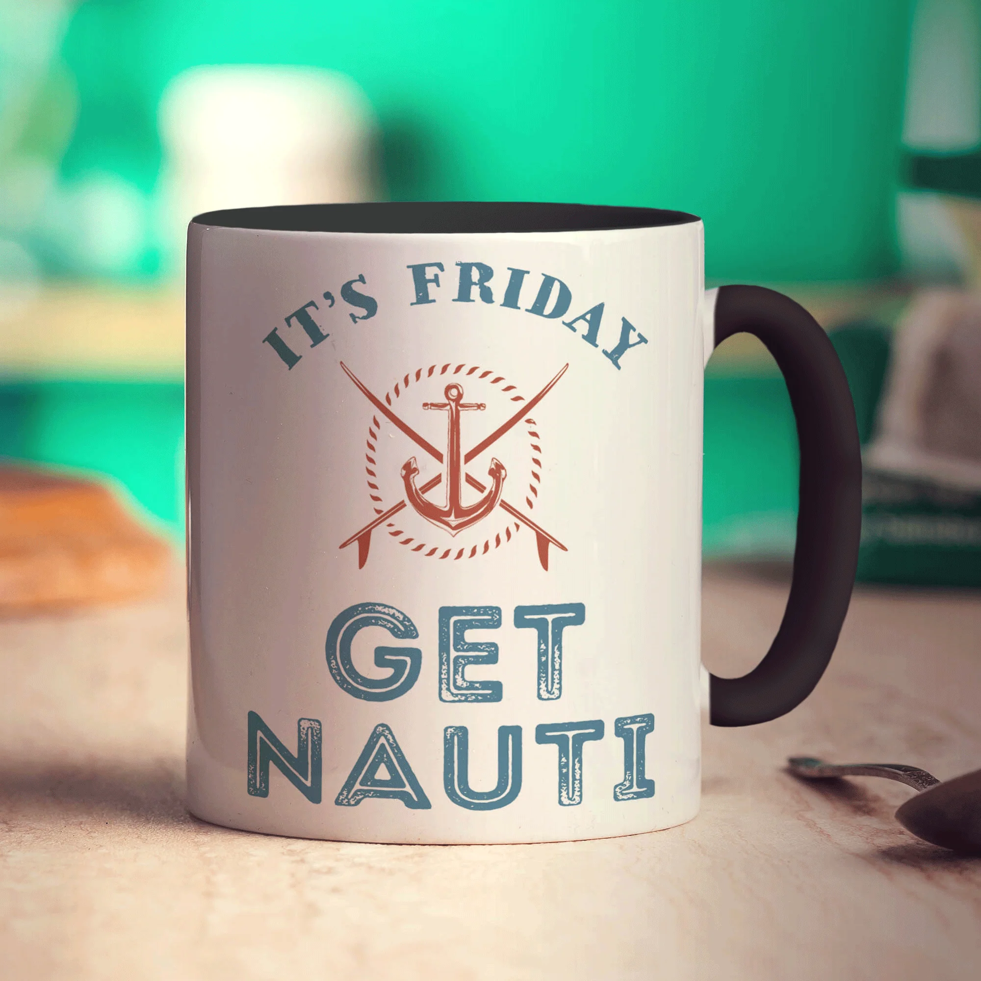 It's Friday, Get Nauti Mug - Image 10