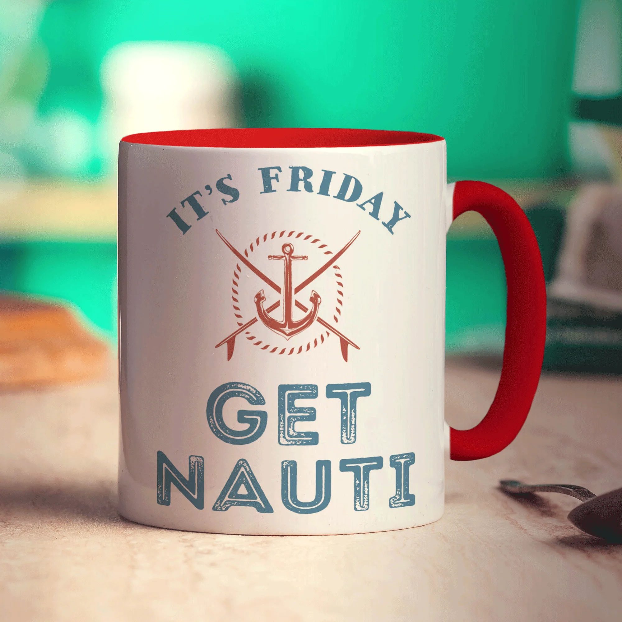 It's Friday, Get Nauti Mug - Image 11