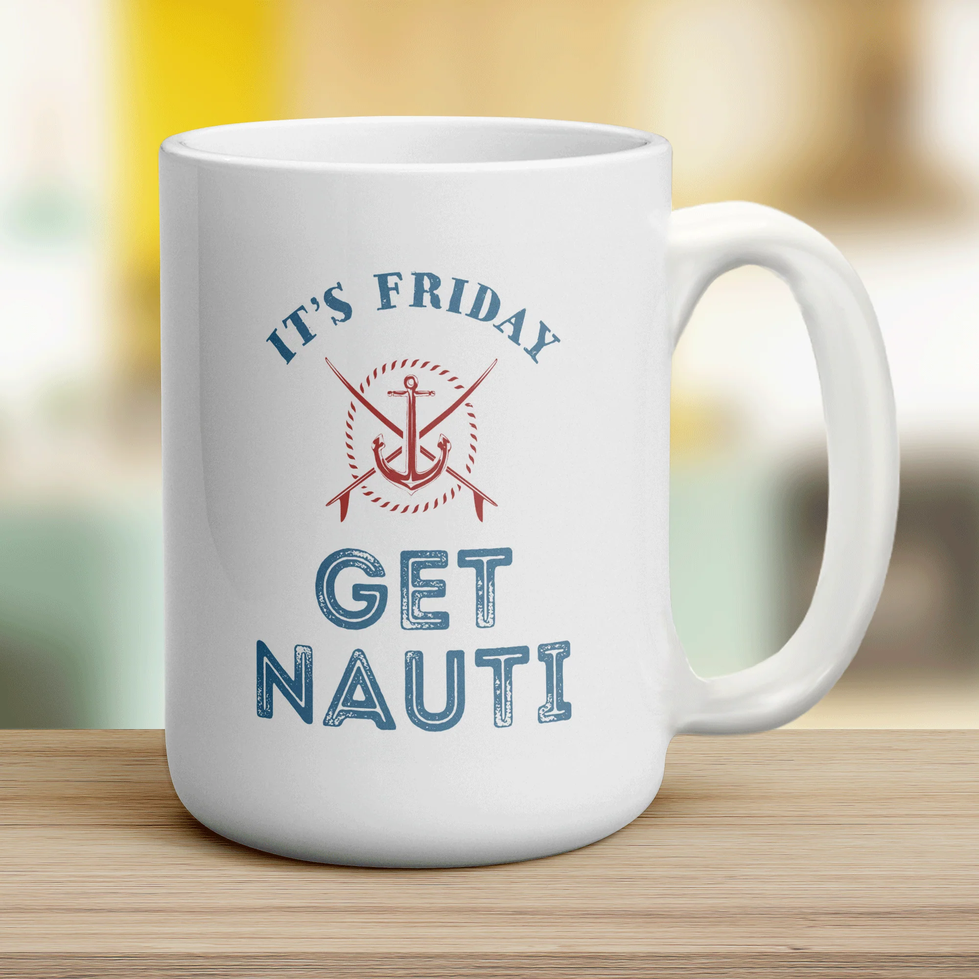 It's Friday, Get Nauti Mug - Image 12